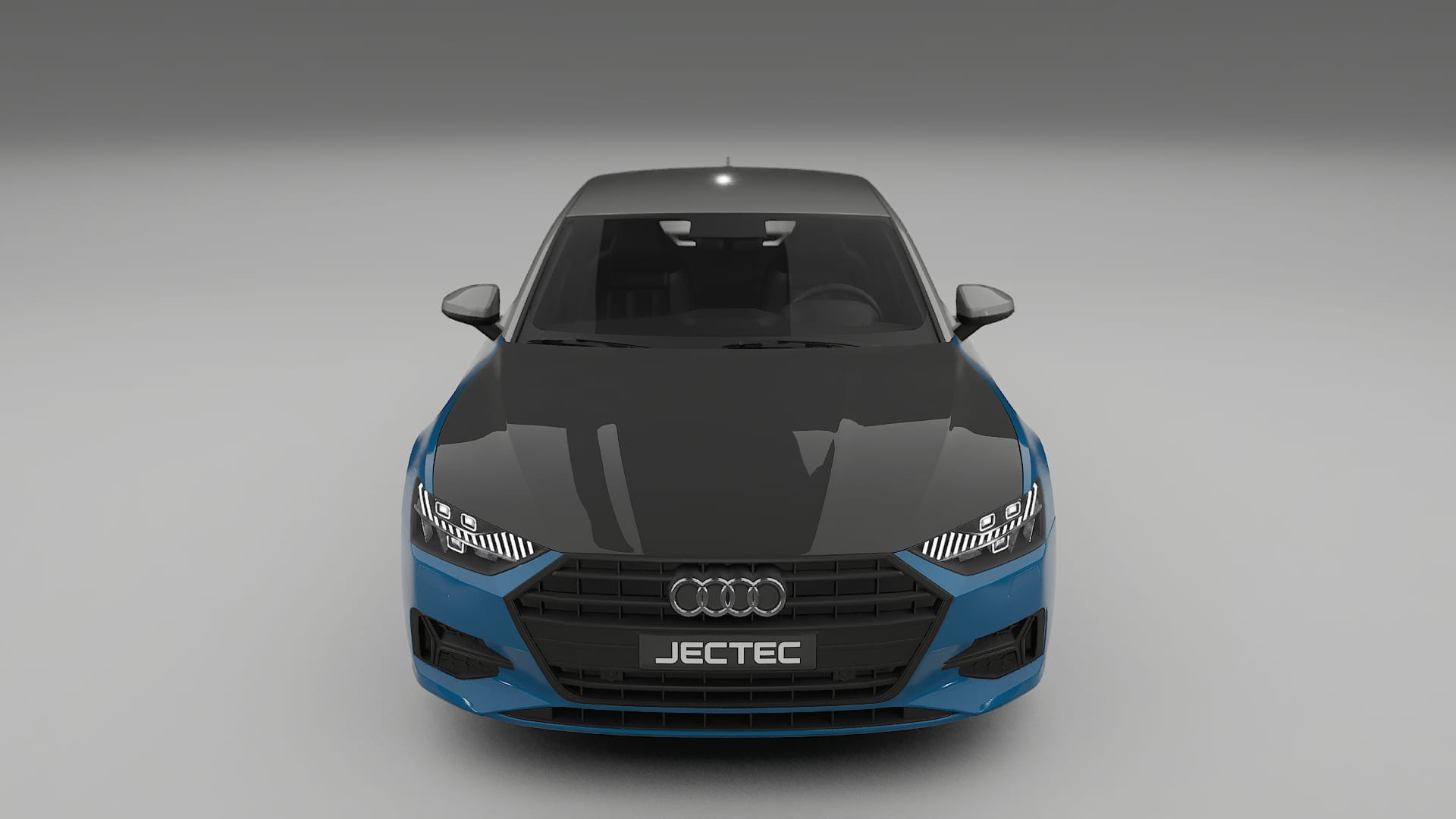 Lakbeschermingsfolie Audi A7 C8 Sportback prefacelift | CrystalGuard Voorkit met Carbon Motorkap