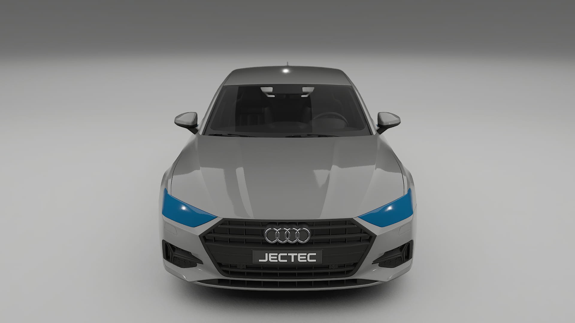 Lakbeschermingsfolie Audi A7 C8 Sportback prefacelift | CrystalGuard Voorkit met Carbon Motorkap