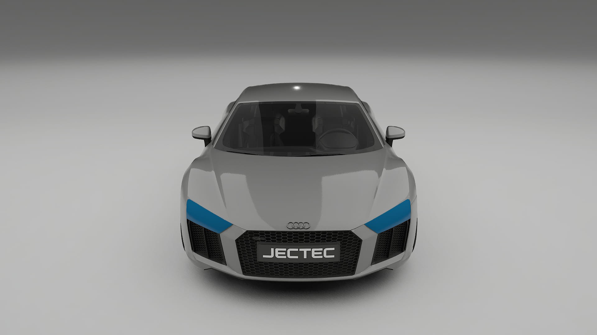 Lakbeschermingsfolie Audi R8 typ-4S prefacelift | CrystalGuard Voorkit met Carbon Motorkap