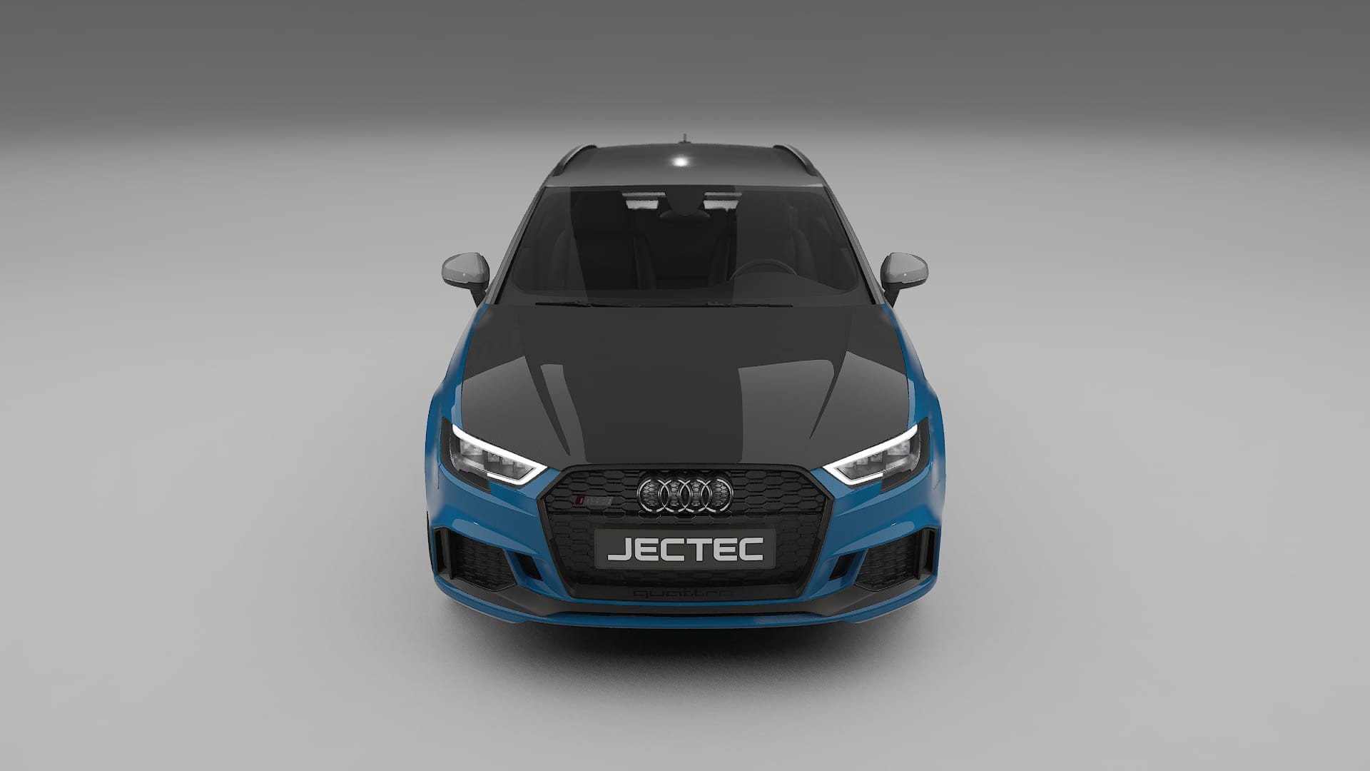 Lakbeschermingsfolie Audi RS3 Sportback 8V facelift | CrystalGuard Voorkit met Carbon Motorkap