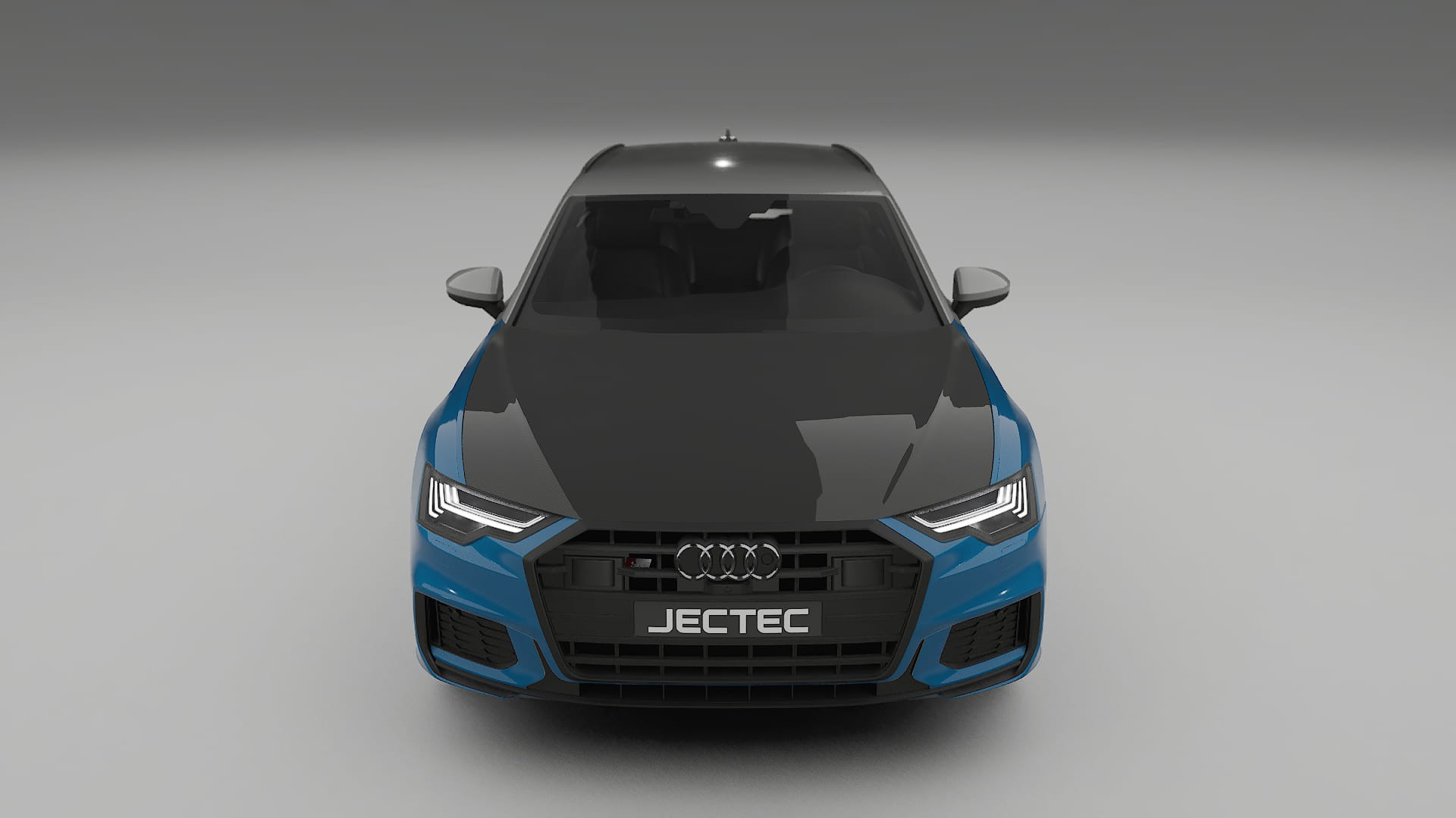 Lakbeschermingsfolie Audi S6 Avant prefacelift C8 | CrystalGuard Voorkit met Carbon Motorkap