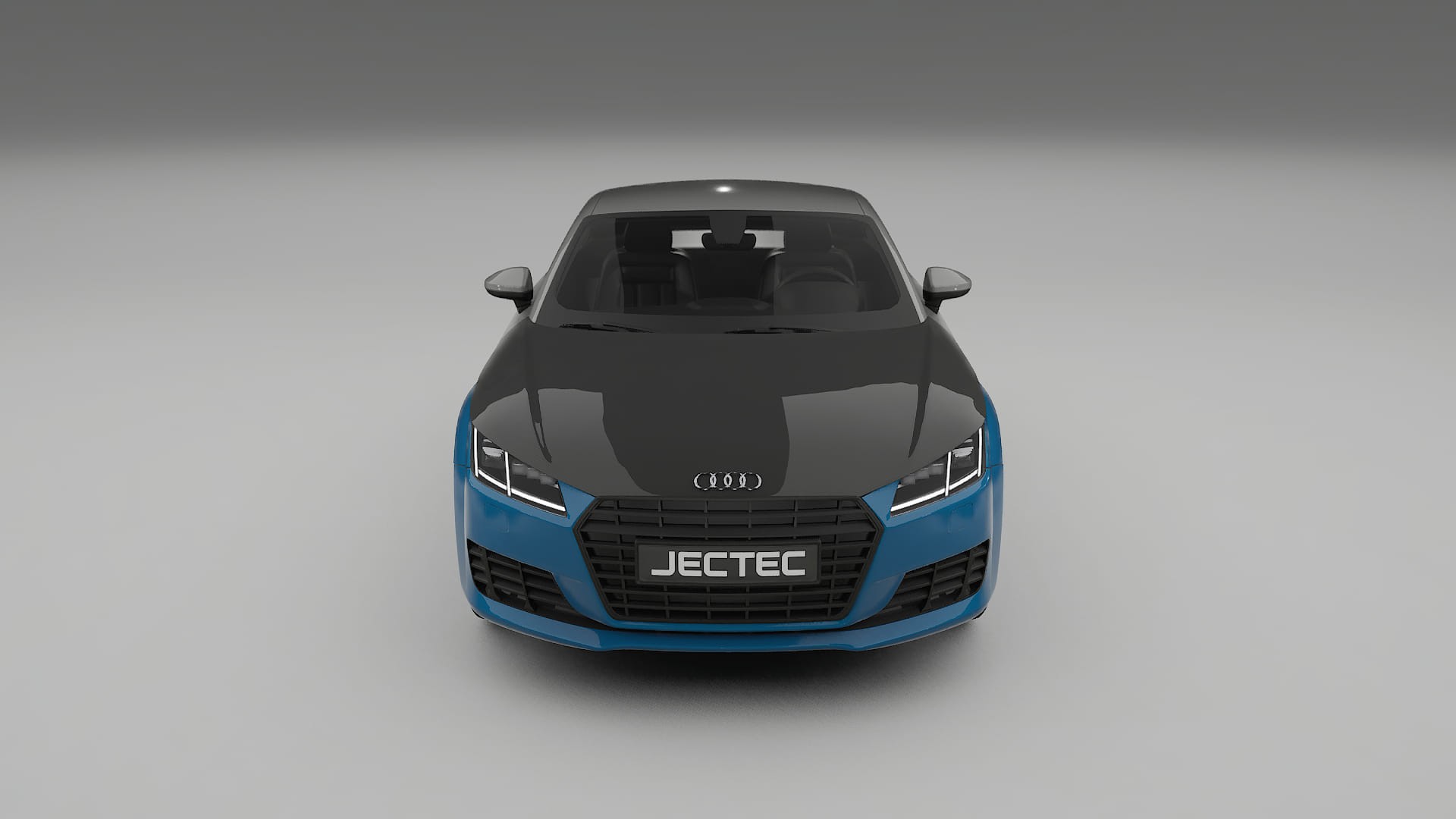 Lakbeschermingsfolie Audi TT coupe 8S prefacelift | CrystalGuard Voorkit met Carbon Motorkap