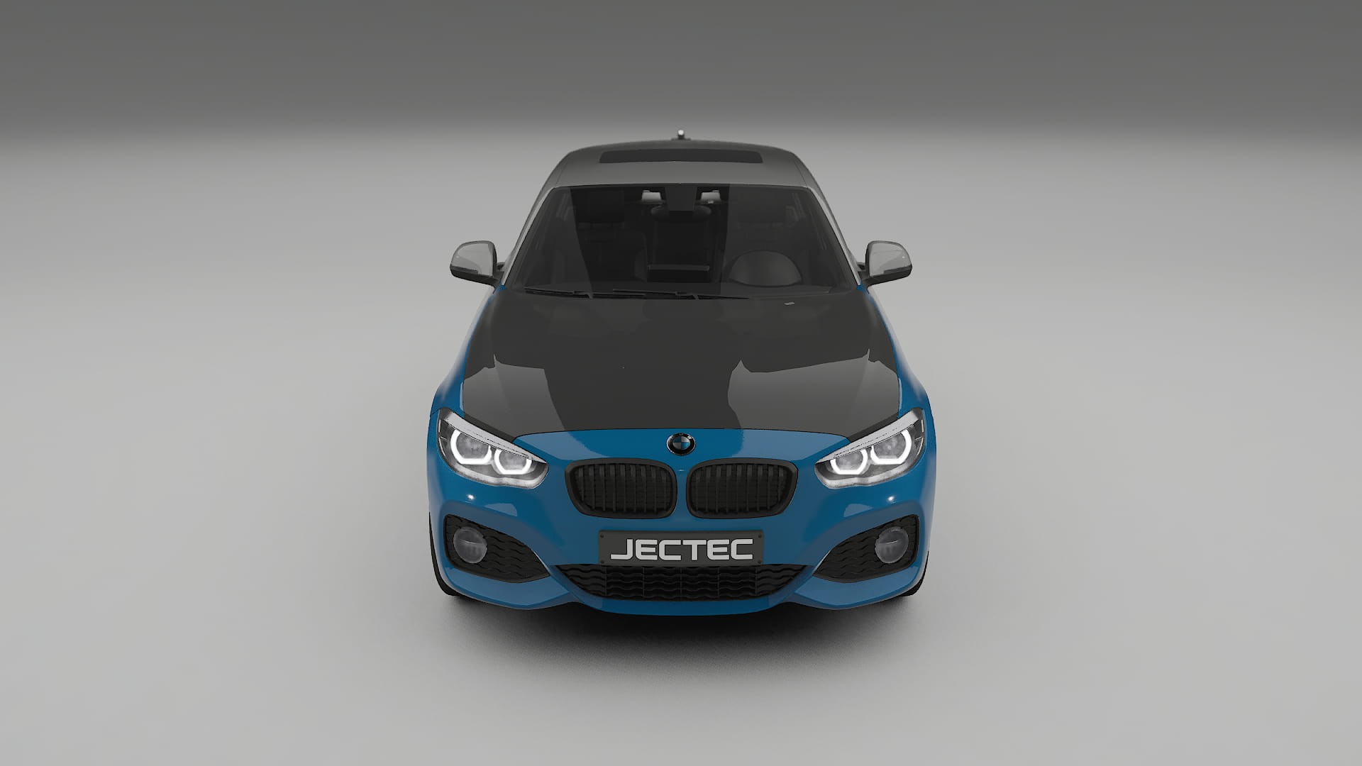 Lakbeschermingsfolie BMW 1 F20 facelift | CrystalGuard Voorkit met Carbon Motorkap