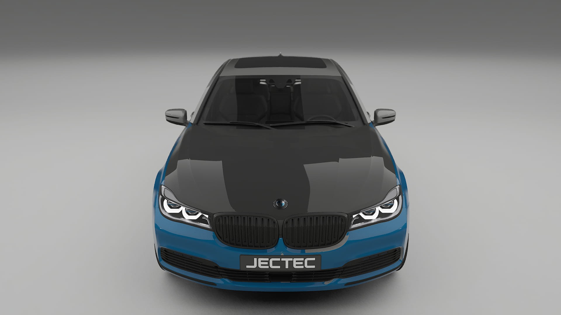 Lakbeschermingsfolie BMW 7 G11 G12 facelift | CrystalGuard Voorkit met Carbon Motorkap