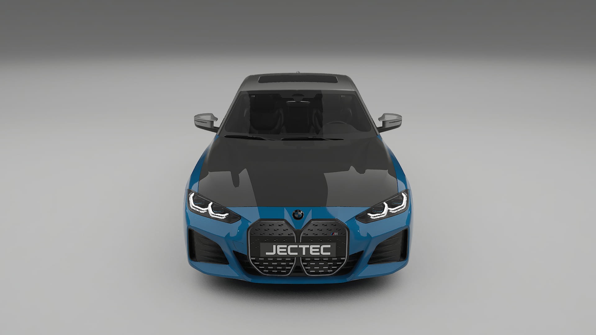 Lakbeschermingsfolie BMW I4 G26 M-Package | CrystalGuard Voorkit met Carbon Motorkap