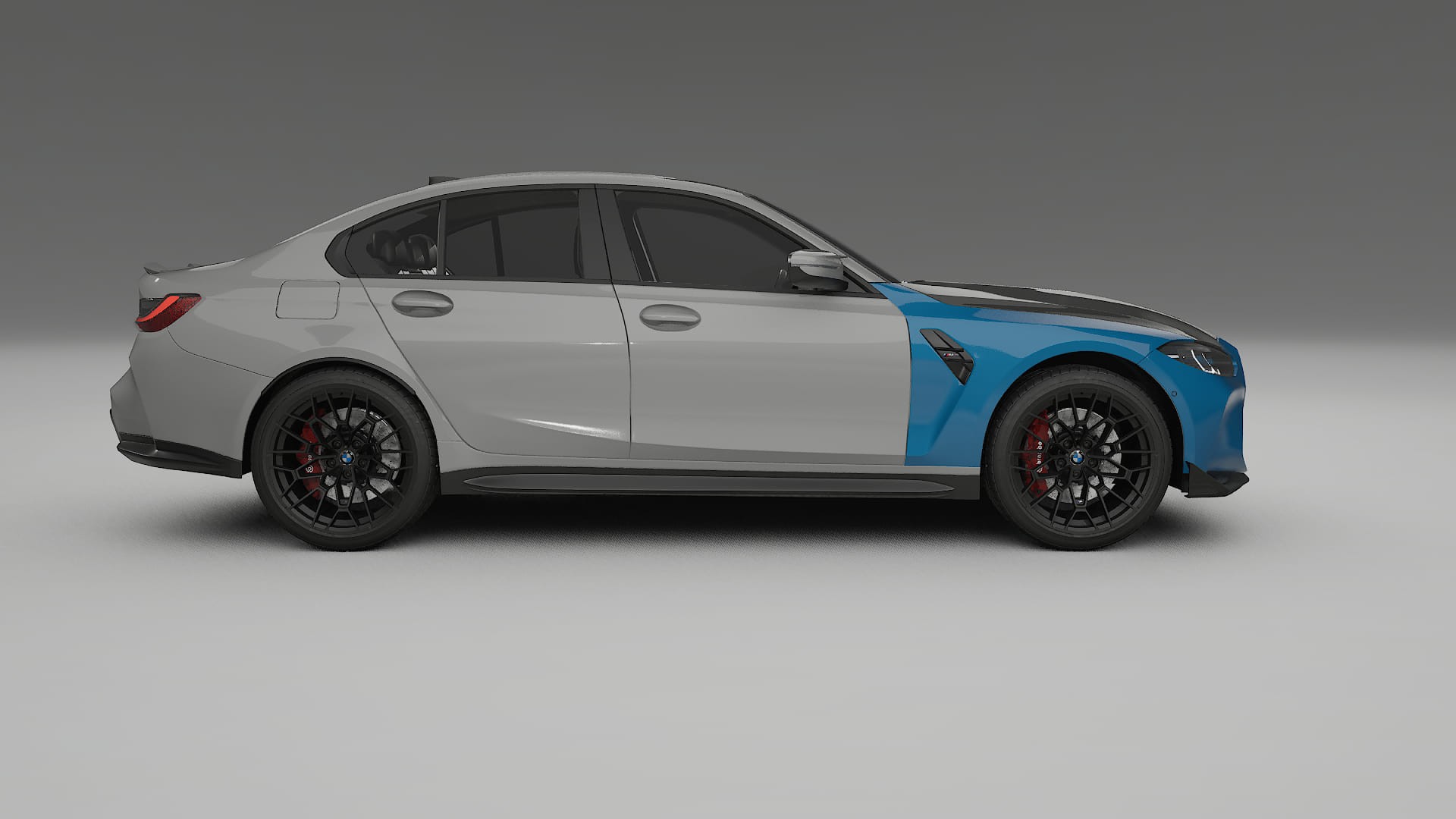Lakbeschermingsfolie BMW M3 G80 Competition CS | CrystalGuard Voorkit met Carbon Motorkap 2