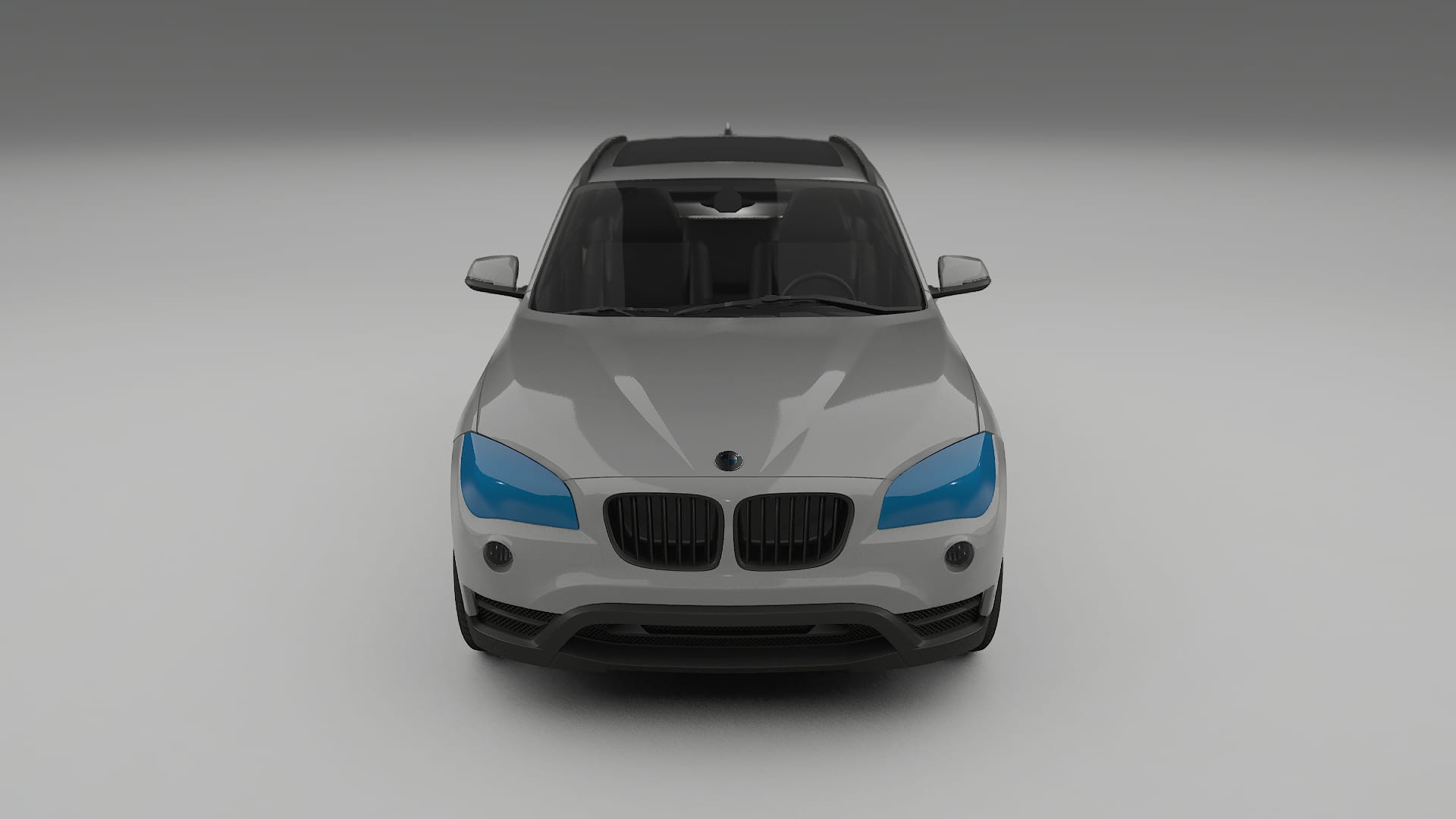 Lakbeschermingsfolie BMW X1 E84 | CrystalGuard Voorkit met Carbon Motorkap