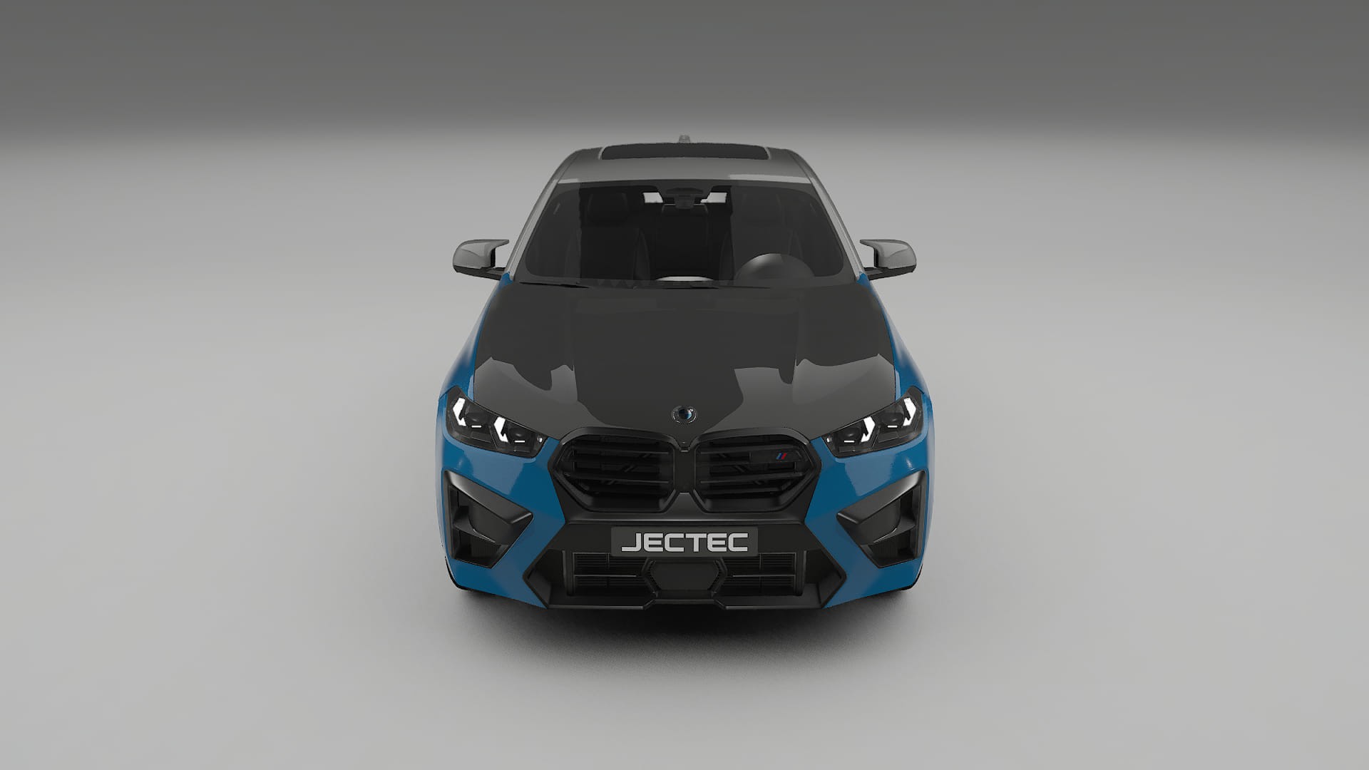 Lakbeschermingsfolie BMW X6 F96 Competition | CrystalGuard Voorkit met Carbon Motorkap