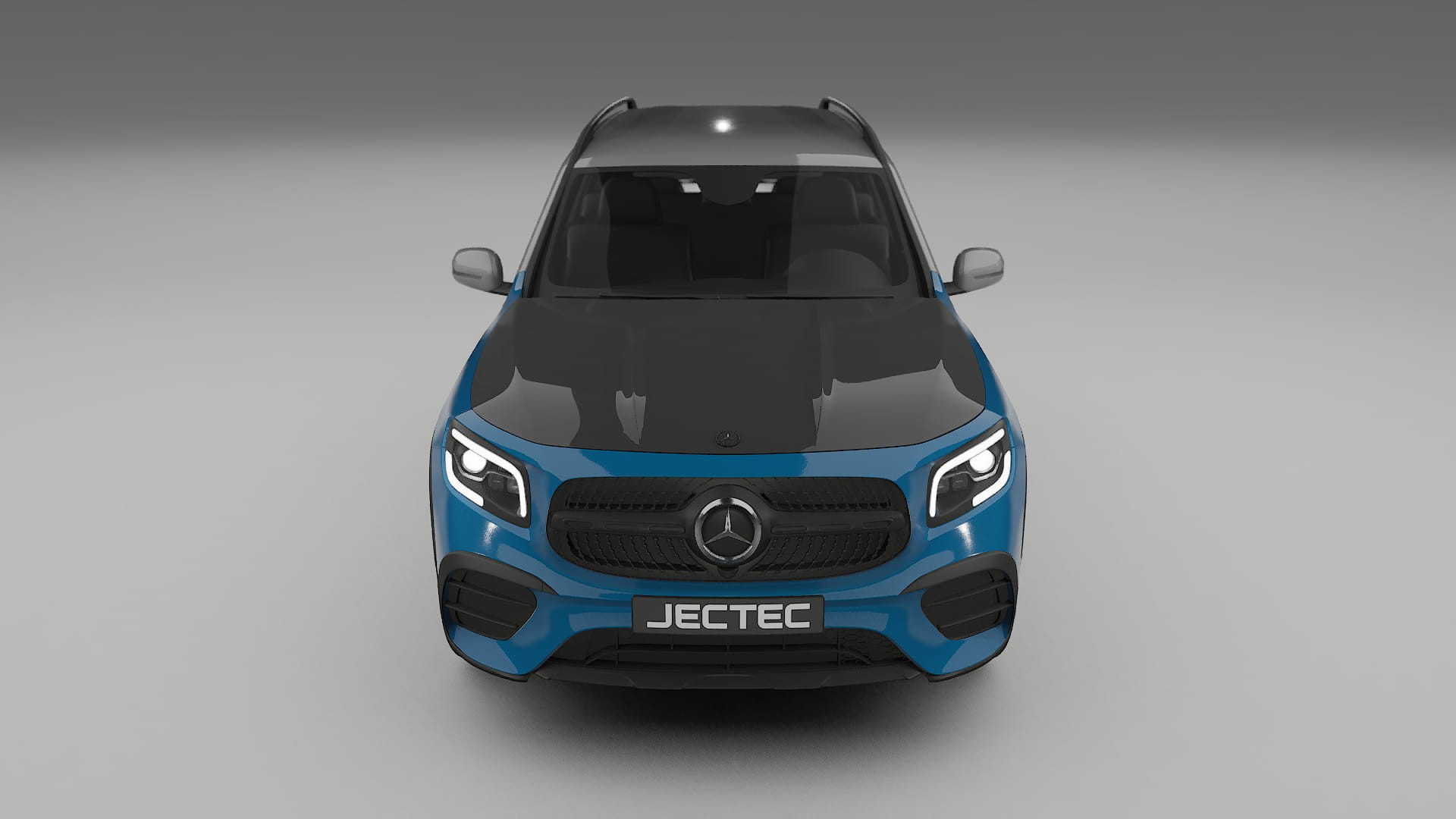 Lakbeschermingsfolie Mercedes AMG GLB | CrystalGuard Voorkit met Carbon Motorkap