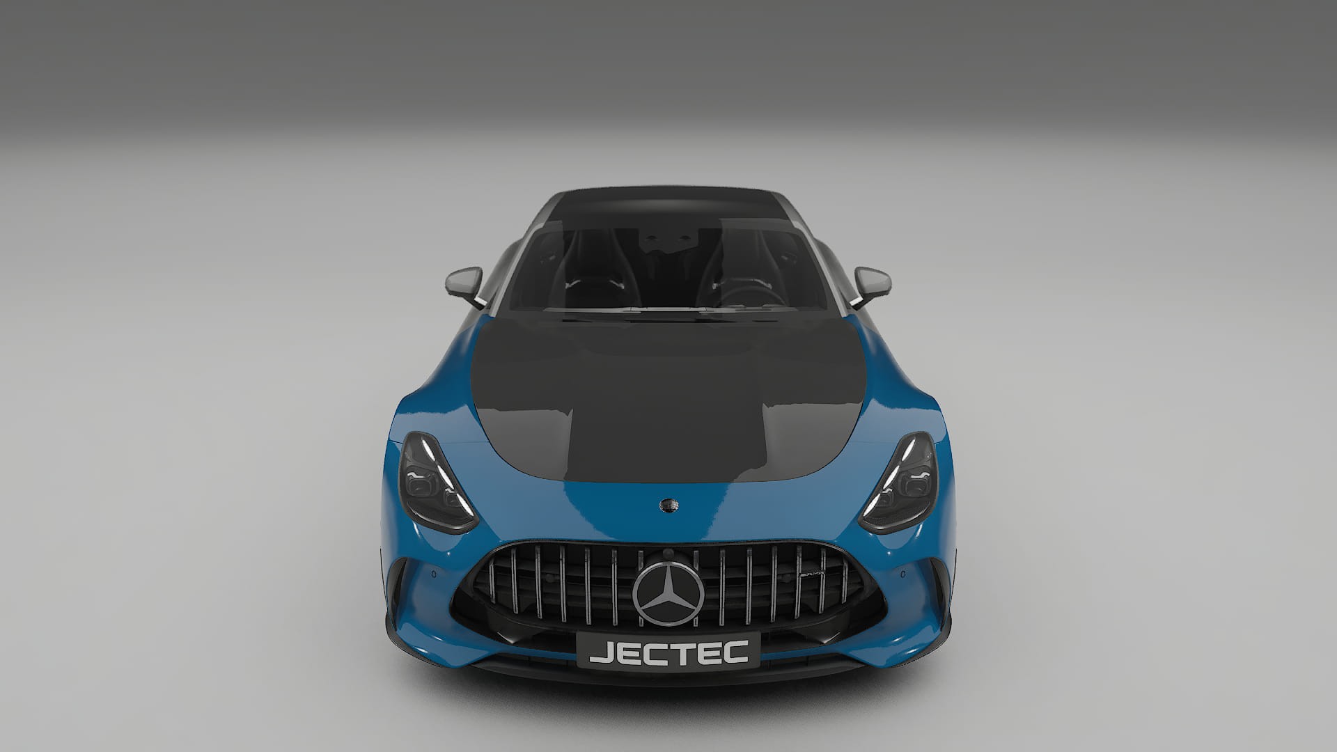 Lakbeschermingsfolie Mercedes AMG GT coupe C192 | CrystalGuard Voorkit met Carbon Motorkap