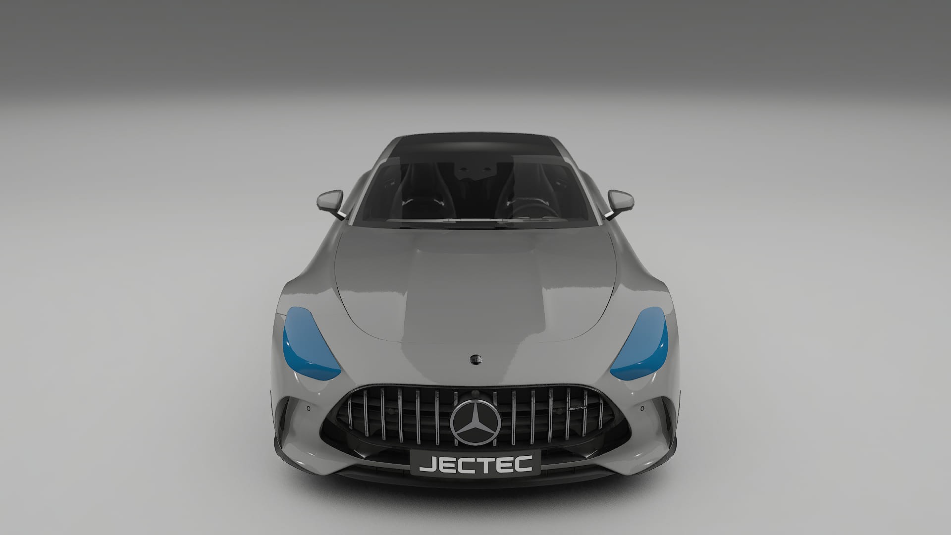 Lakbeschermingsfolie Mercedes AMG GT coupe C192 | CrystalGuard Voorkit met Carbon Motorkap