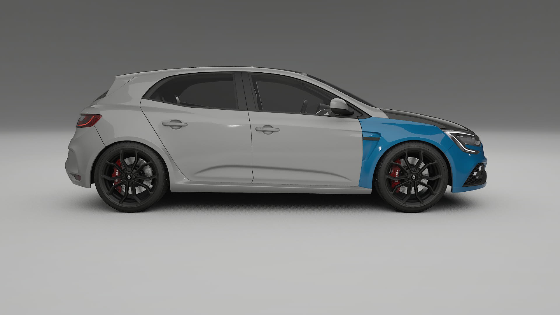 Lakbeschermingsfolie Renault Megane RS IV | CrystalGuard Voorkit met Carbon Motorkap 2