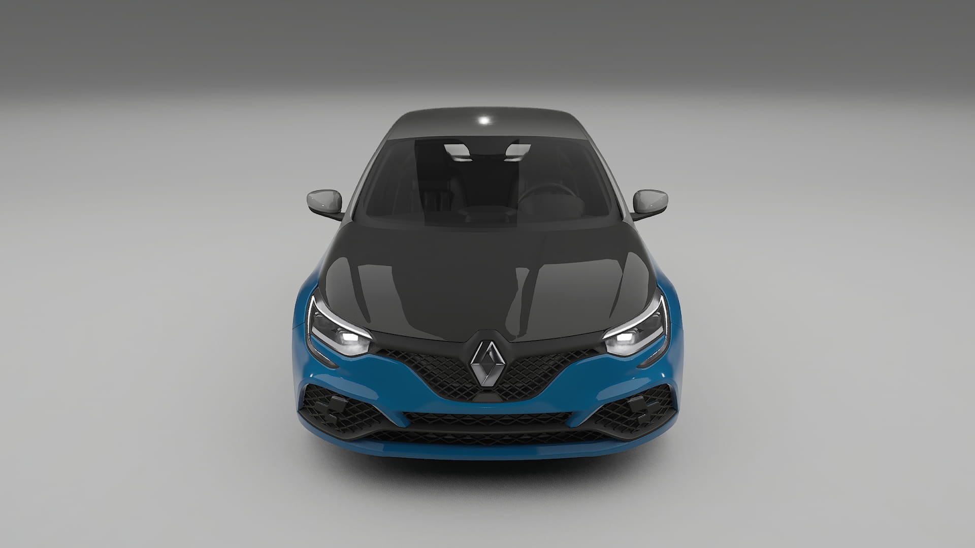 Lakbeschermingsfolie Renault Megane RS IV | CrystalGuard Voorkit met Carbon Motorkap