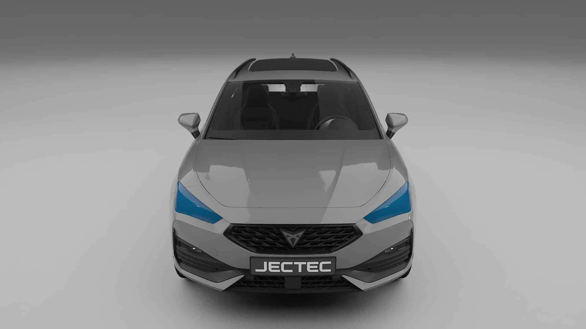 Lakbeschermingsfolie Seat Leon Cupra KL | CrystalGuard Voorkit met Carbon Motorkap