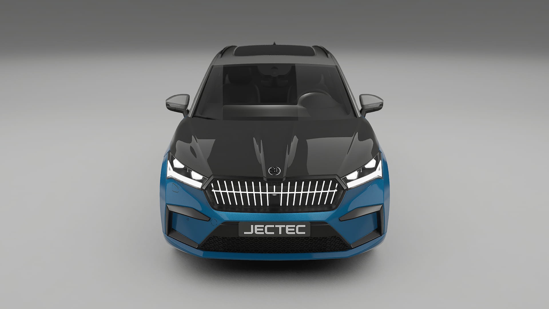 Lakbeschermingsfolie Škoda Enyaq MEB | CrystalGuard Voorkit met Carbon Motorkap