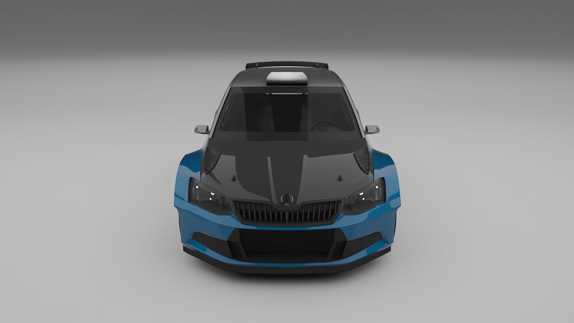 Lakbeschermingsfolie Škoda Fabia R5 6V | CrystalGuard Voorkit met Carbon Motorkap