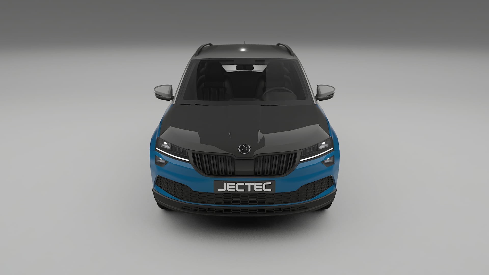 Lakbeschermingsfolie Škoda Karoq NU7 | CrystalGuard Voorkit met Carbon Motorkap