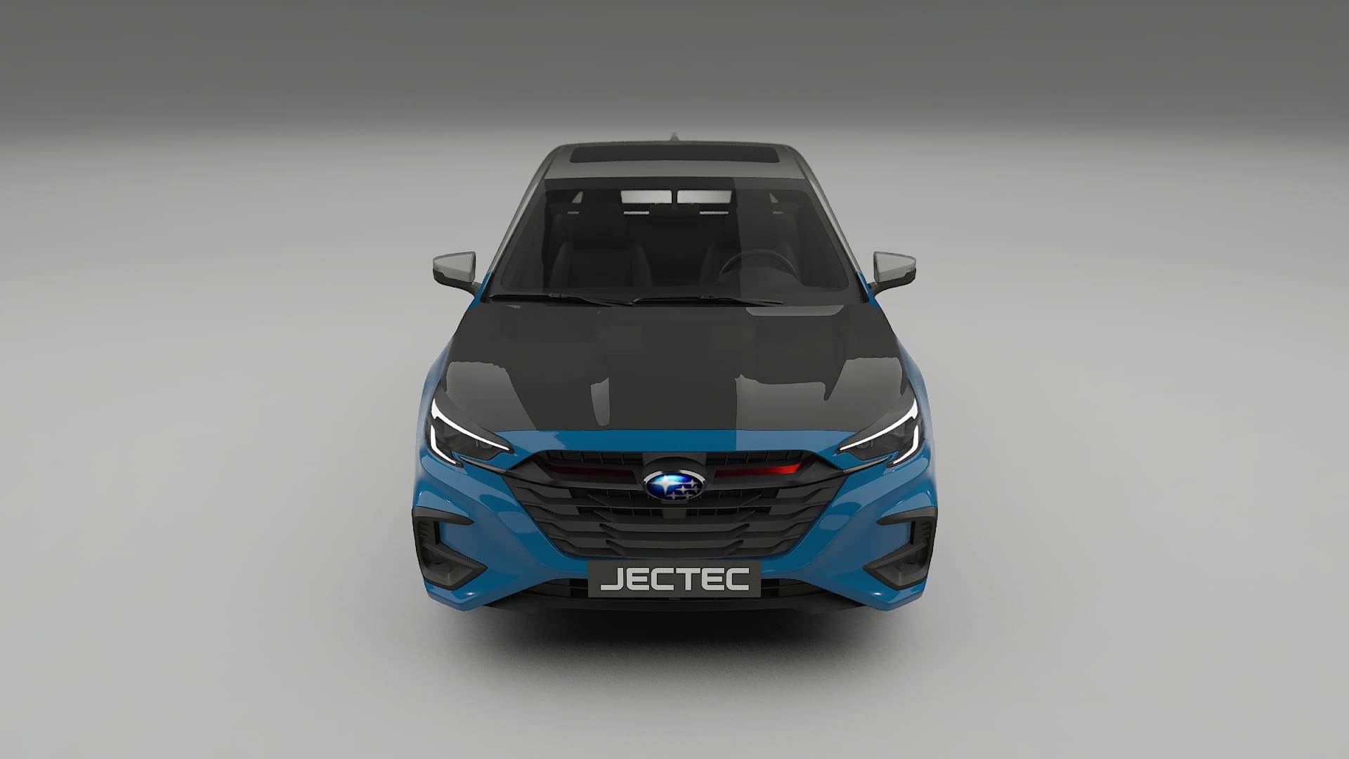 Lakbeschermingsfolie Subaru Legacy BW | CrystalGuard Voorkit met Carbon Motorkap