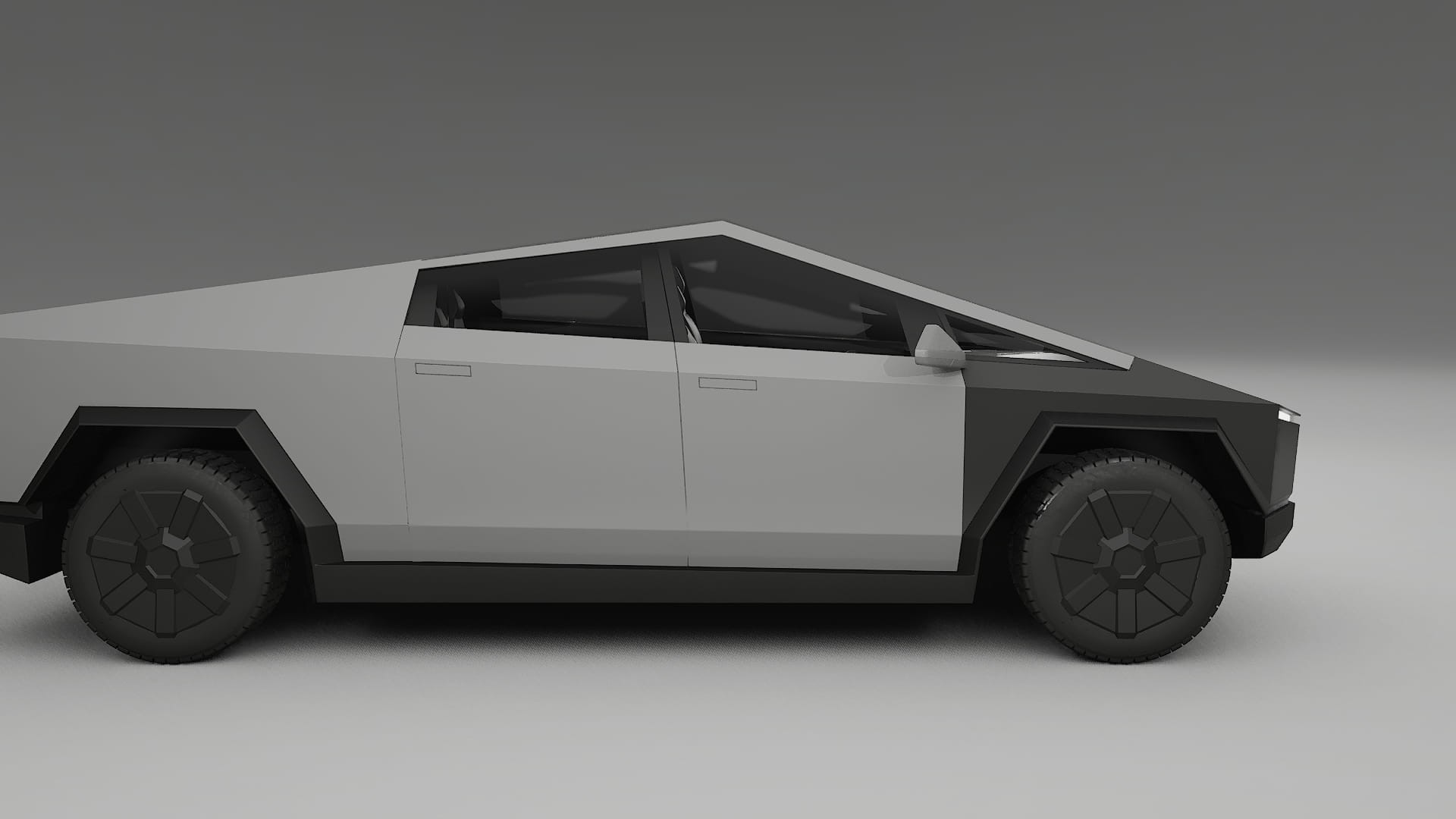 Lakbeschermingsfolie Tesla Cybertruck | CrystalGuard Voorkit met Carbon Motorkap