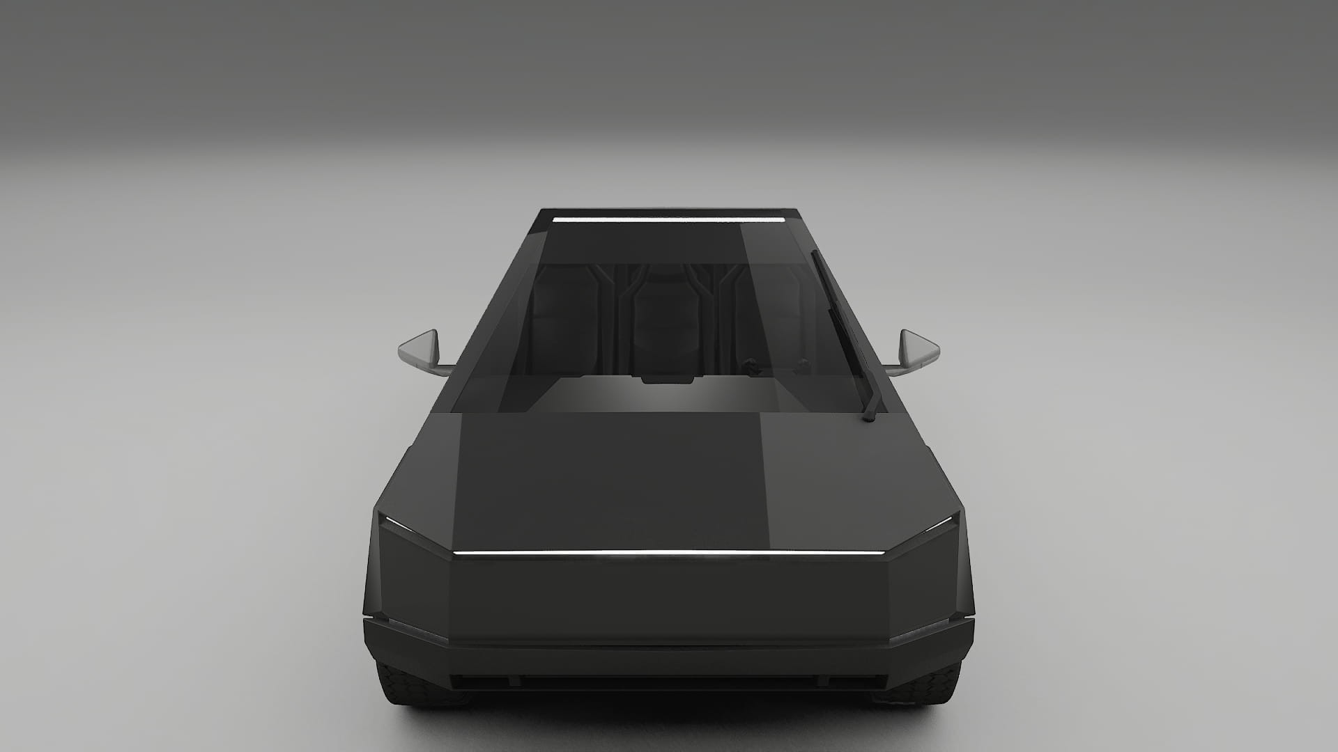 Lakbeschermingsfolie Tesla Cybertruck | CrystalGuard Voorkit met Carbon Motorkap