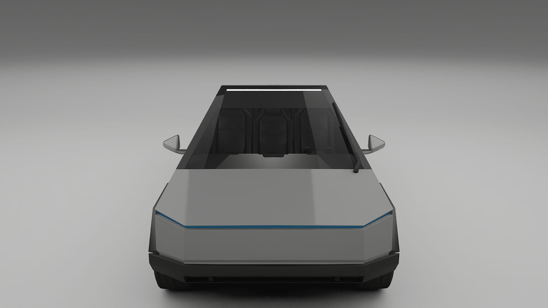 Lakbeschermingsfolie Tesla Cybertruck | CrystalGuard Voorkit met Carbon Motorkap
