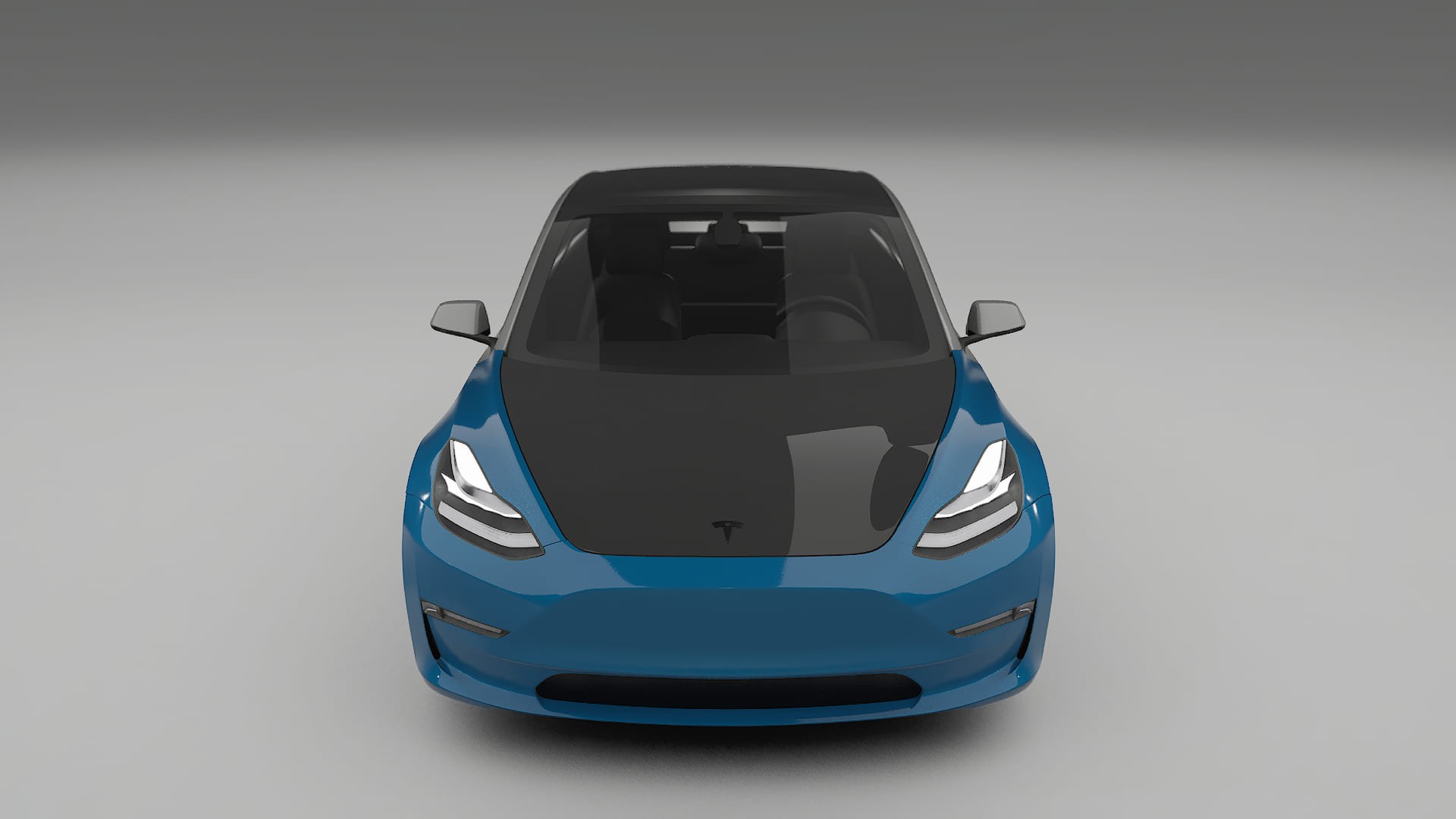 Lakbeschermingsfolie Tesla Model 3 | CrystalGuard Voorkit met Carbon Motorkap