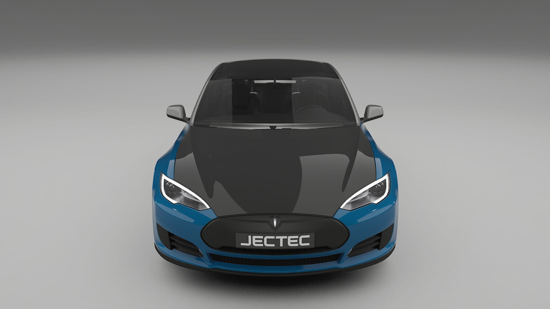 Lakbeschermingsfolie Tesla Model-S | CrystalGuard Voorkit met Carbon Motorkap