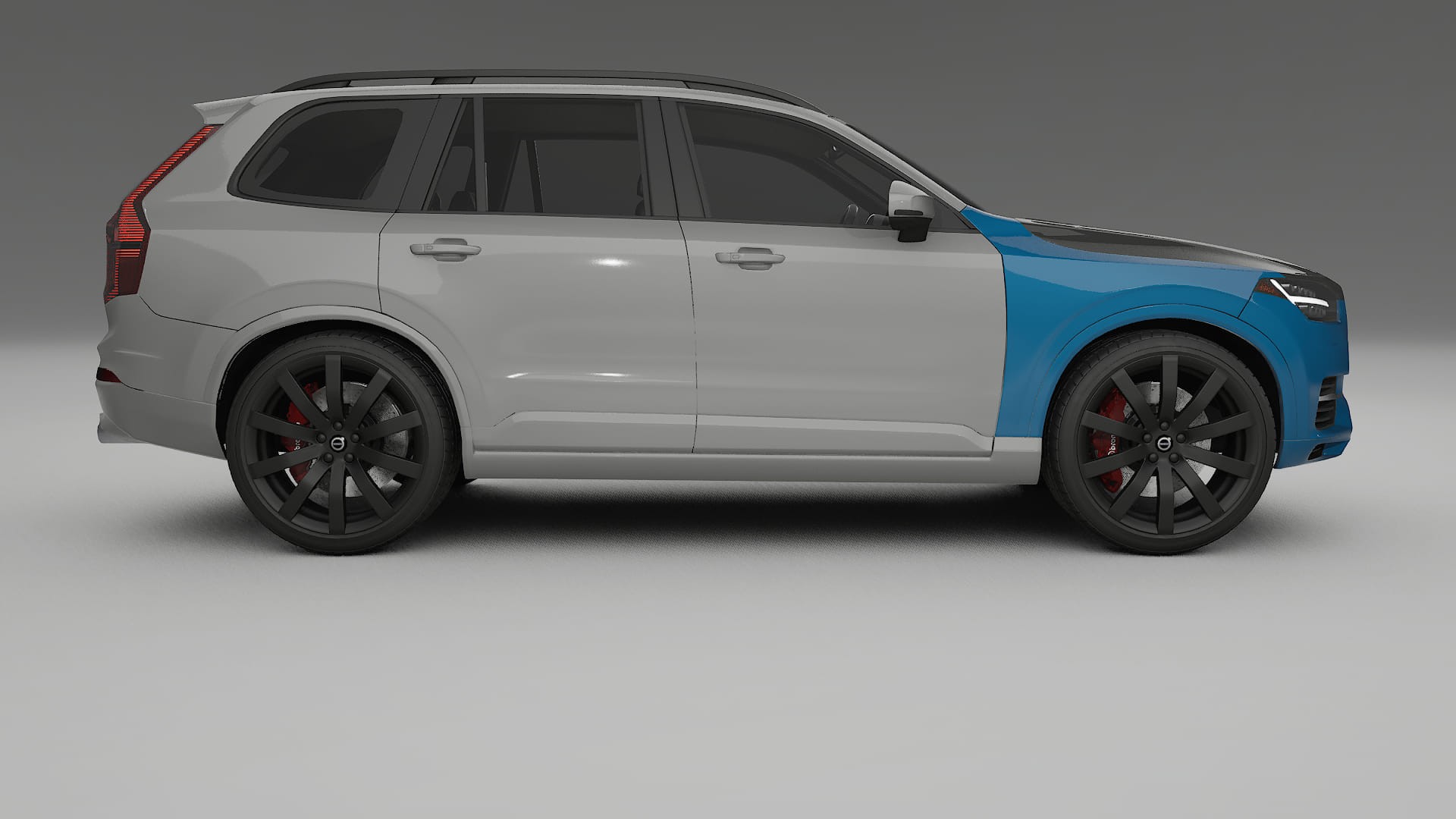 Lakbeschermingsfolie Volvo XC90 SPA | CrystalGuard Voorkit met Carbon Motorkap
