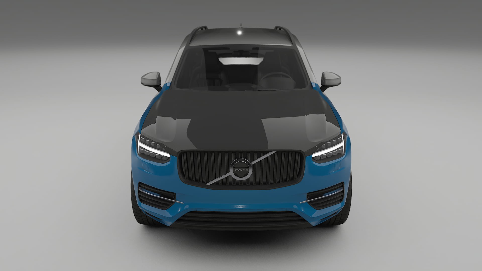 Lakbeschermingsfolie Volvo XC90 SPA | CrystalGuard Voorkit met Carbon Motorkap