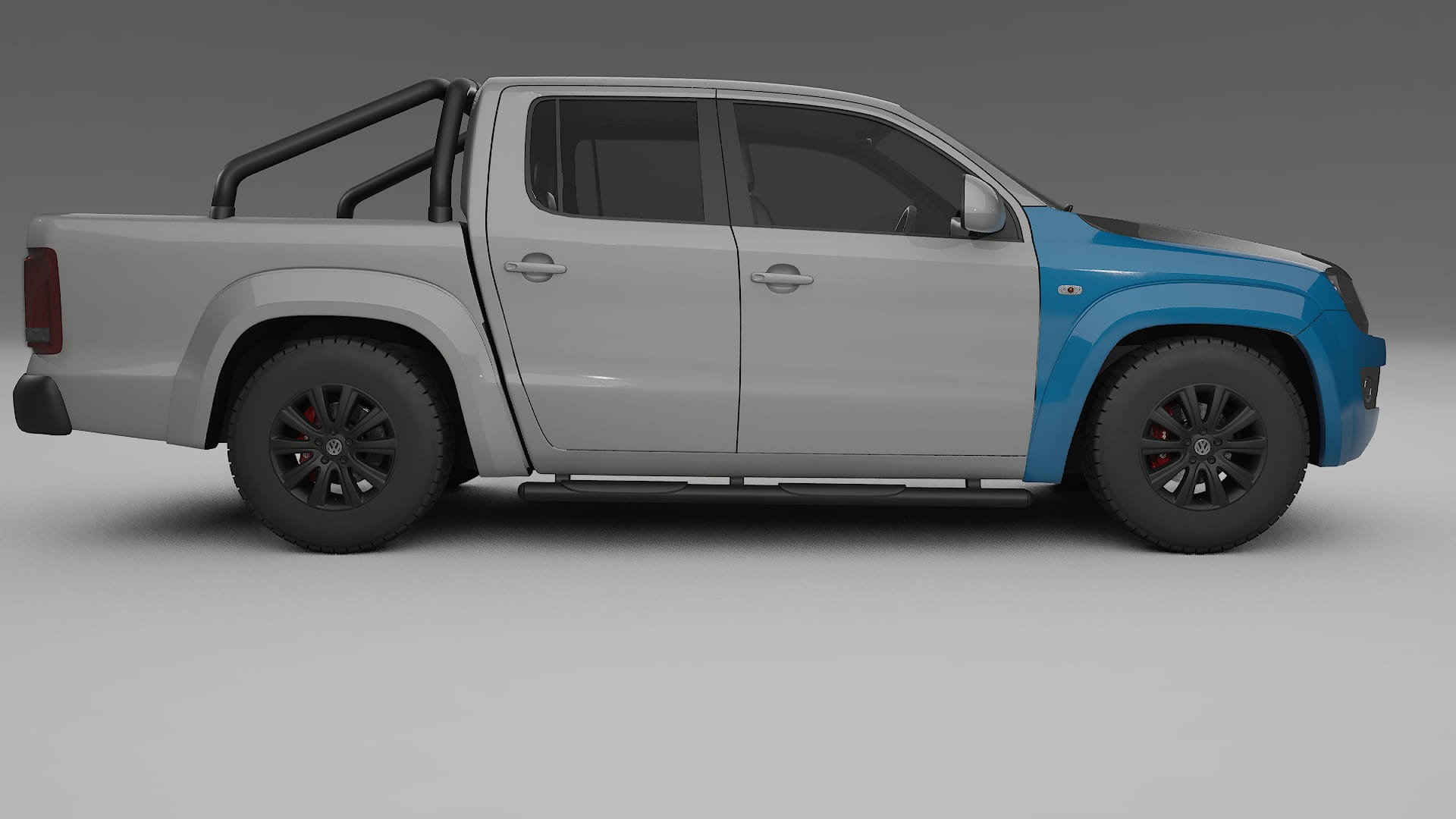 Lakbeschermingsfolie VW Amarok 2H | CrystalGuard Voorkit met Carbon Motorkap