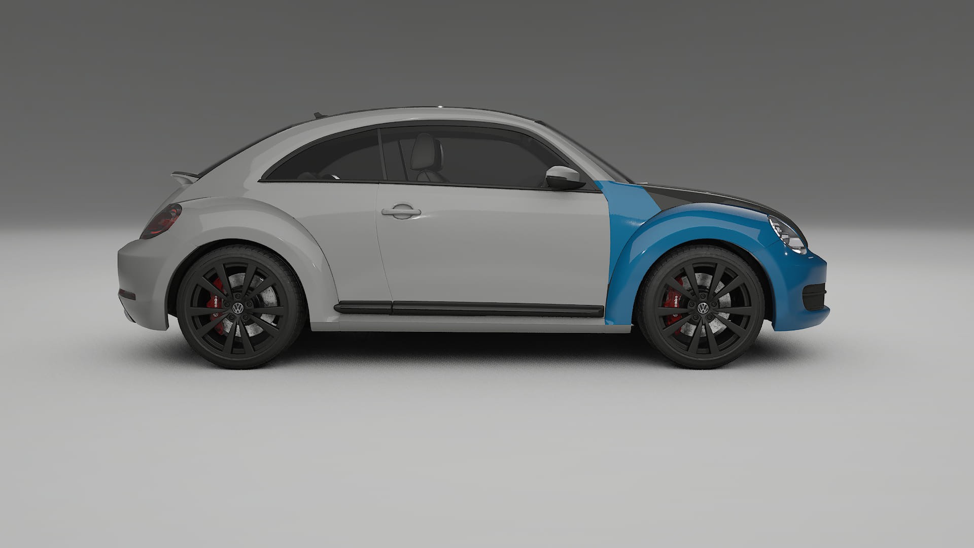 Lakbeschermingsfolie VW Beetle A5 prefacelift | CrystalGuard Voorkit met Carbon Motorkap