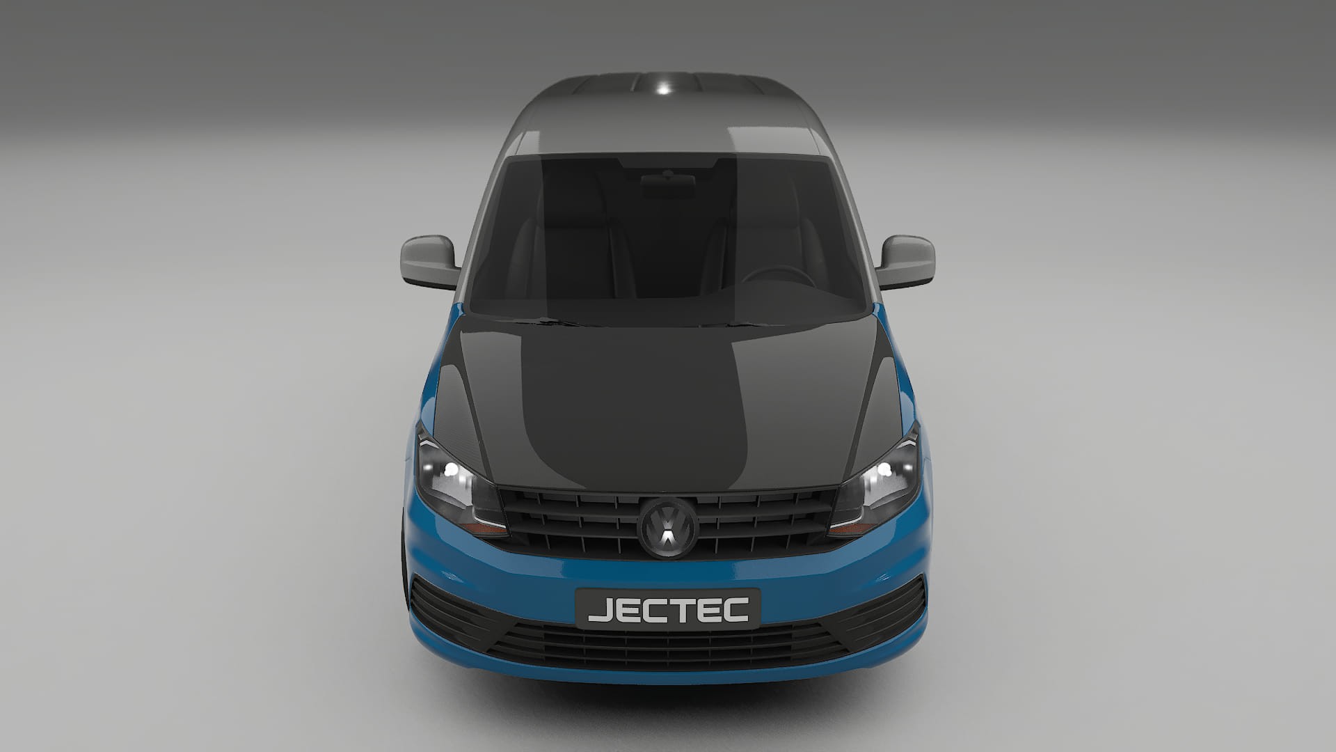 Lakbeschermingsfolie VW Caddy Maxi SB | CrystalGuard Voorkit met Carbon Motorkap