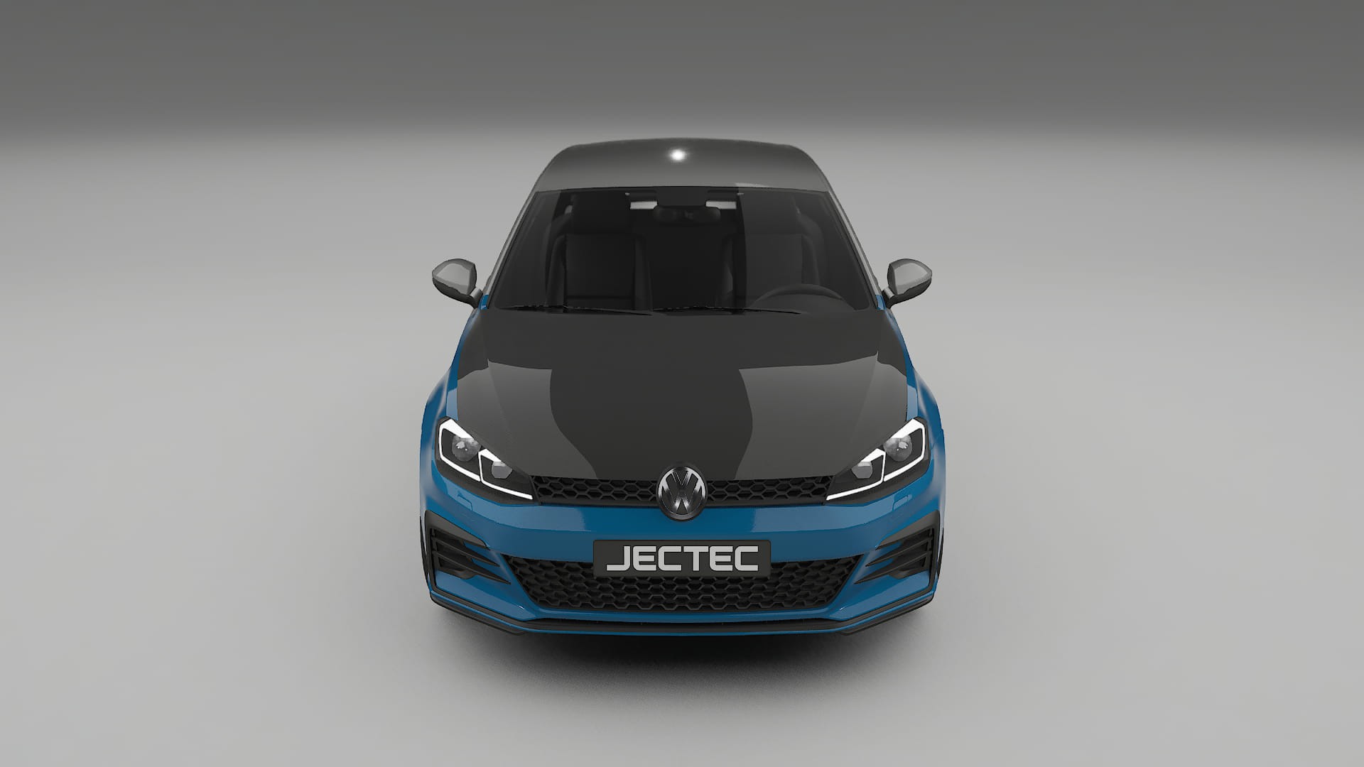 Lakbeschermingsfolie VW Golf Mk7 | CrystalGuard Voorkit met Carbon Motorkap