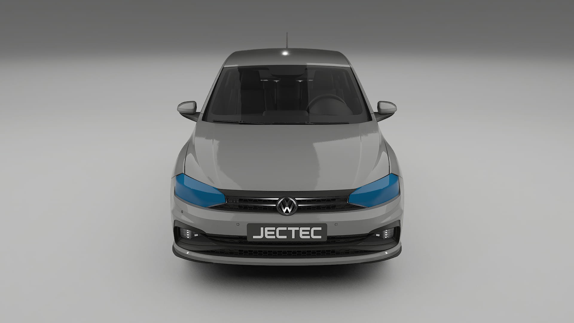 Lakbeschermingsfolie VW Polo GTI VI | CrystalGuard Voorkit met Carbon Motorkap