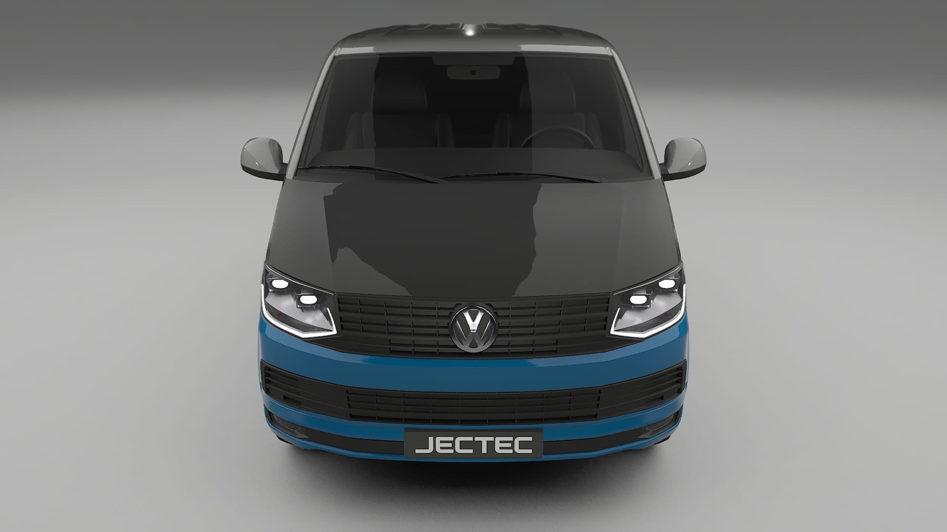 Lakbeschermingsfolie VW Transporter T6 Multivan | CrystalGuard Voorkit met Carbon Motorkap