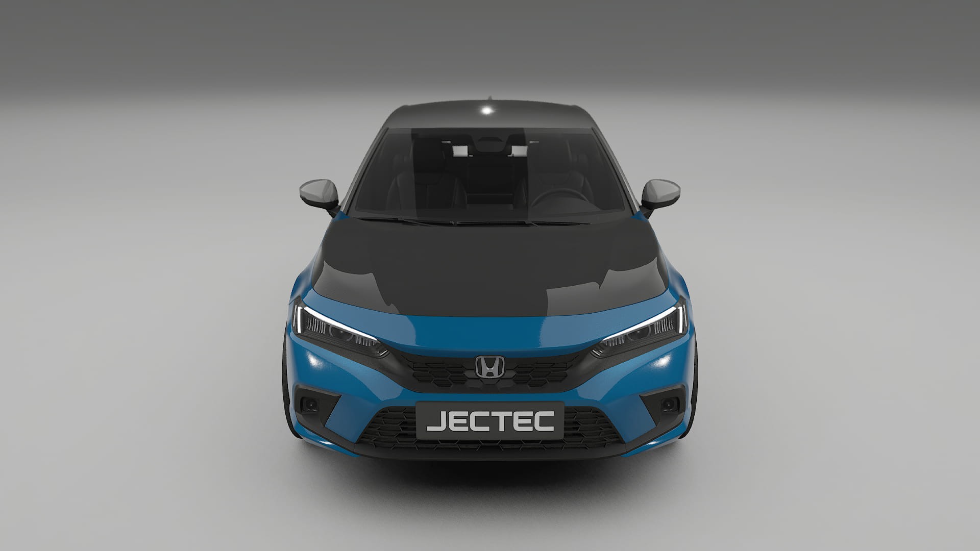 Lakbeschermingsfolie Honda Civic hatchback | CrystalGuard Voorkit met Carbon Motorkap