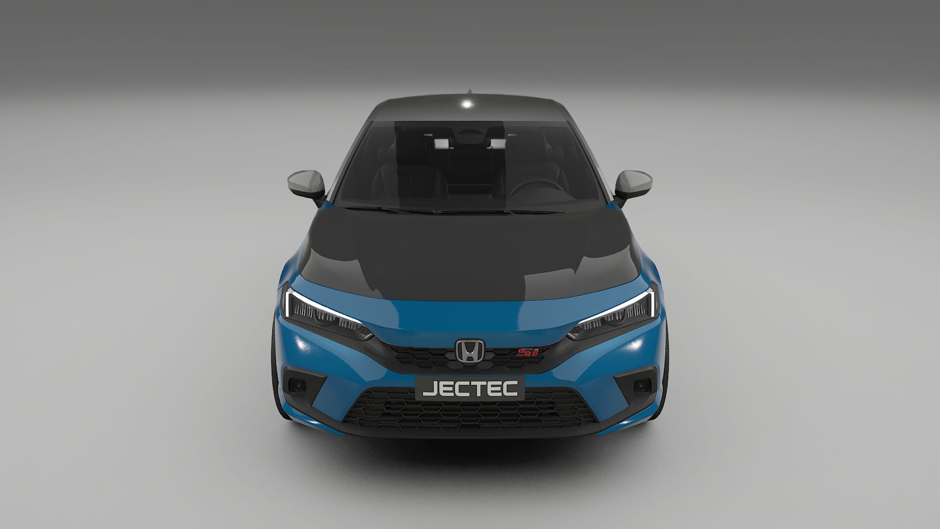 Lakbeschermingsfolie Honda Civic Si | CrystalGuard Voorkit met Carbon Motorkap