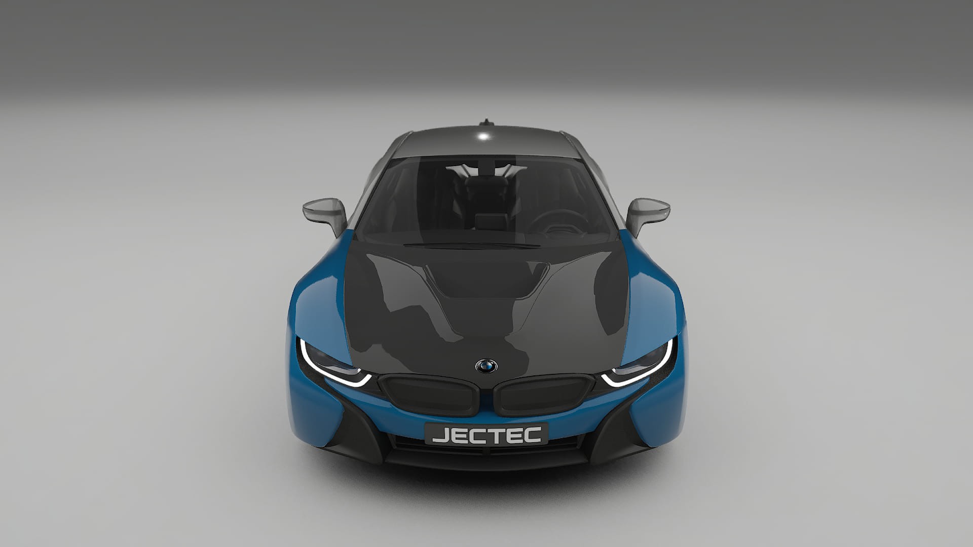 Lakbeschermingsfolie BMW I8 I12 | CrystalGuard Voorkit met Carbon Motorkap