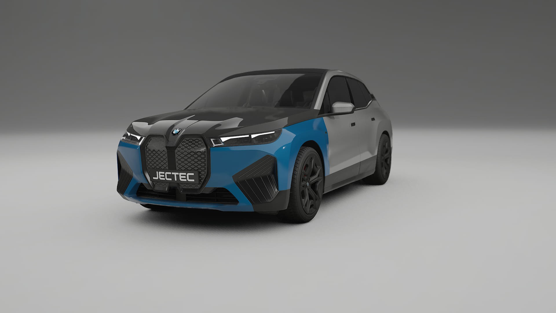 Lakbeschermingsfolie BMW iX M60 | CrystalGuard Voorkit met Carbon Motorkap