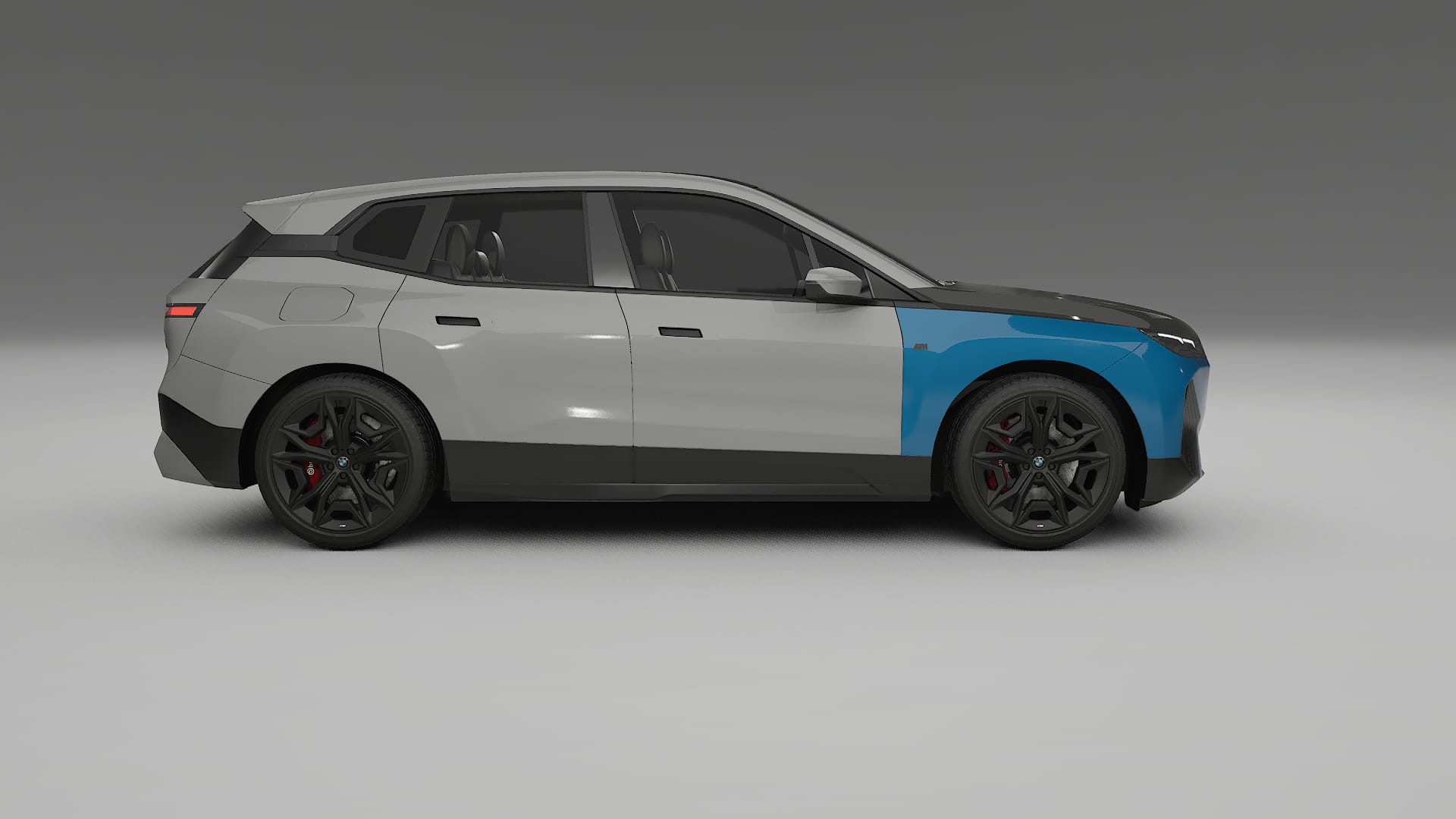 Lakbeschermingsfolie BMW iX M60 | CrystalGuard Voorkit met Carbon Motorkap