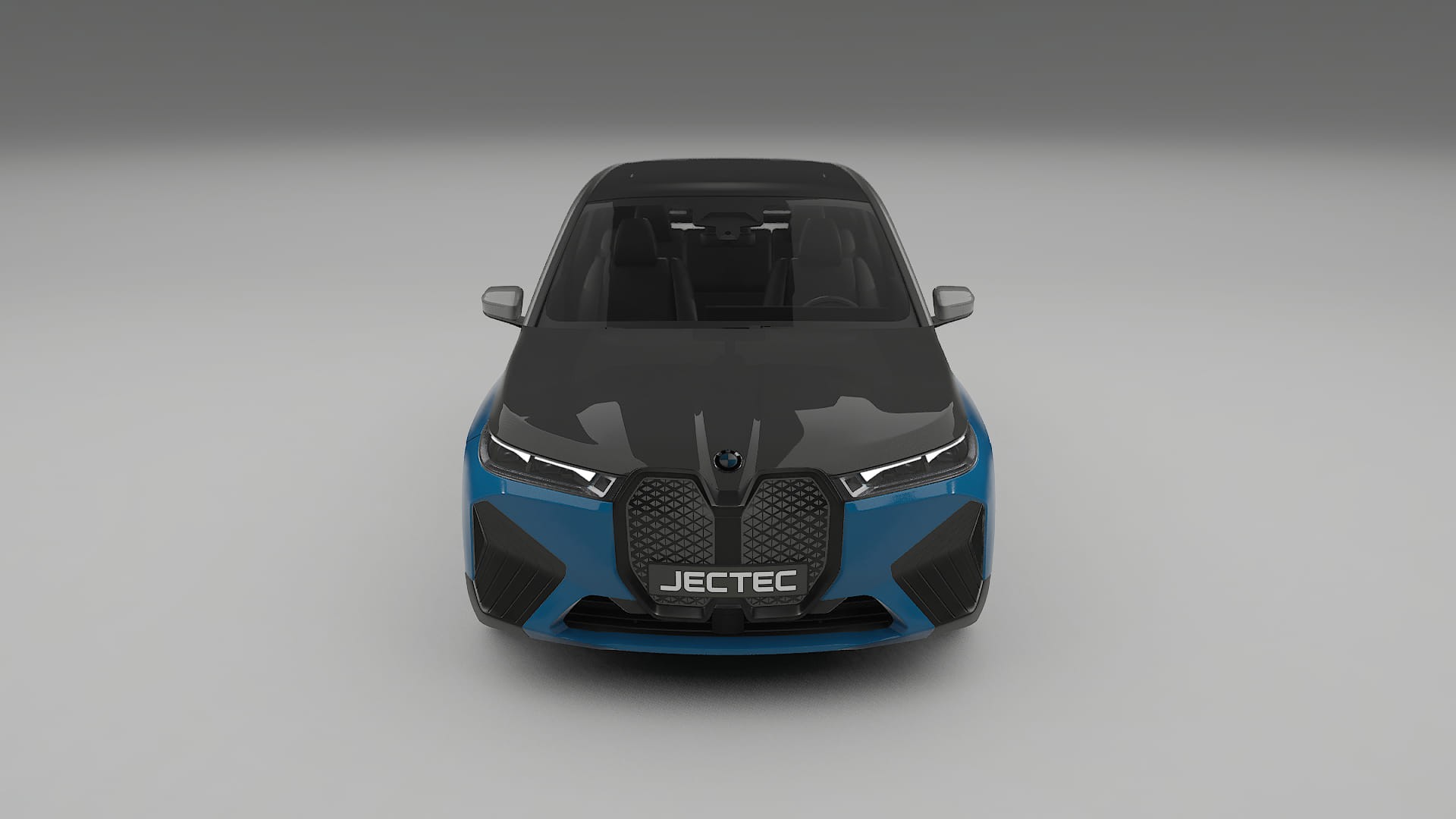 Lakbeschermingsfolie BMW iX M60 | CrystalGuard Voorkit met Carbon Motorkap