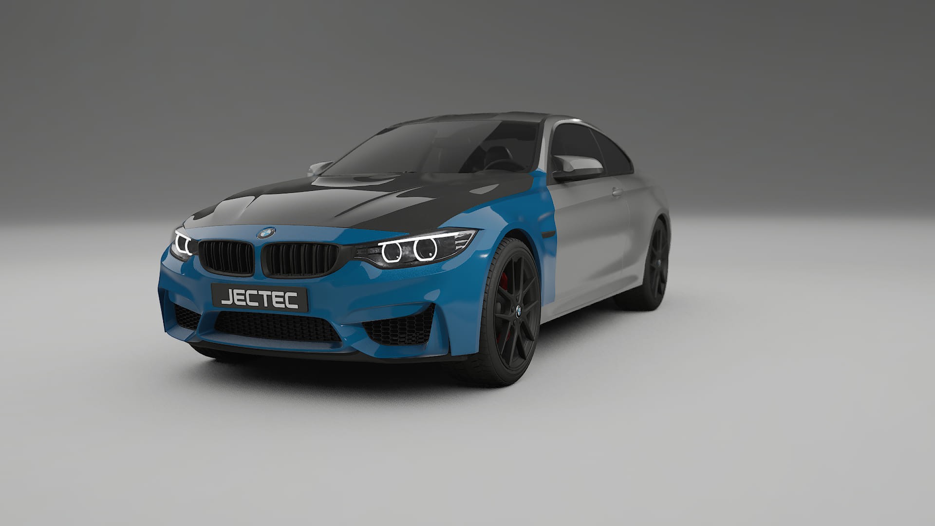 Lakbeschermingsfolie BMW M4 F82 | CrystalGuard Voorkit met Carbon Motorkap