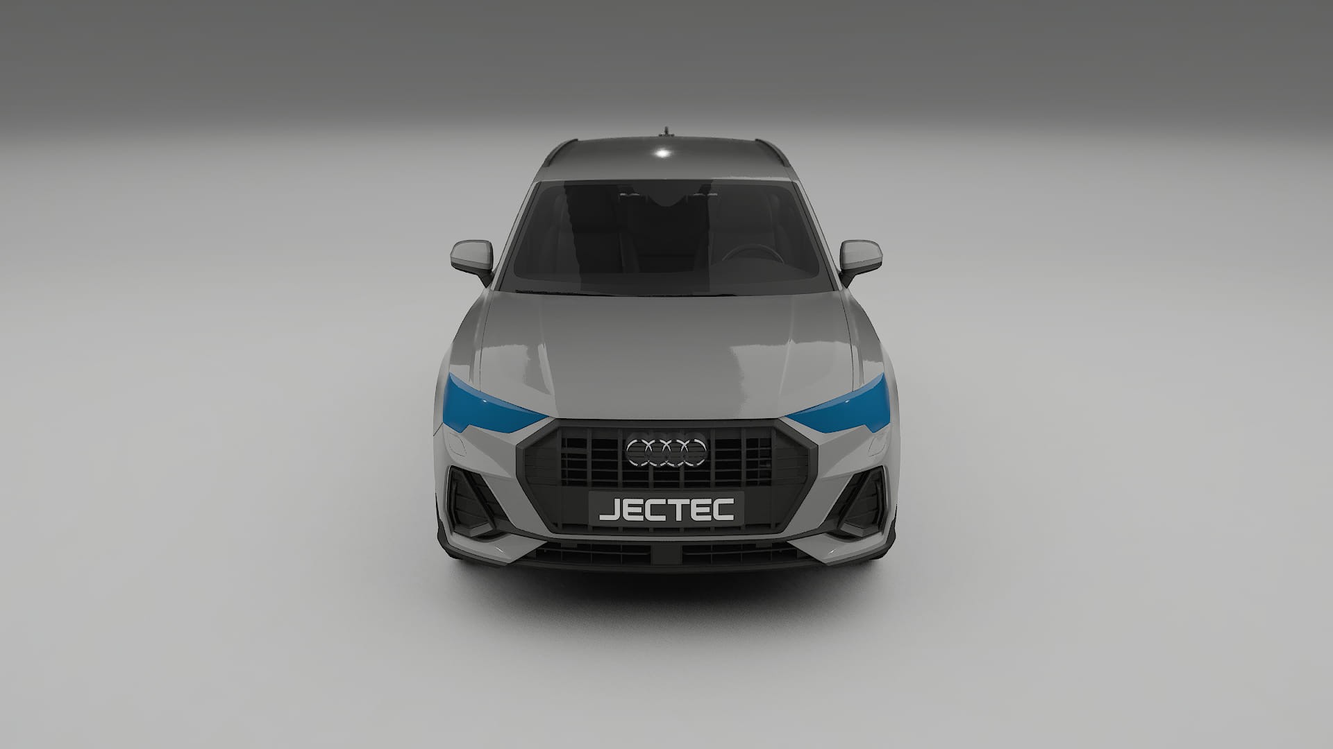 Audi Q3 S-Line F3 Lakbeschermingsfolie | CrystalGuard Transparante TPU PPF Voorkant Beschermingskit