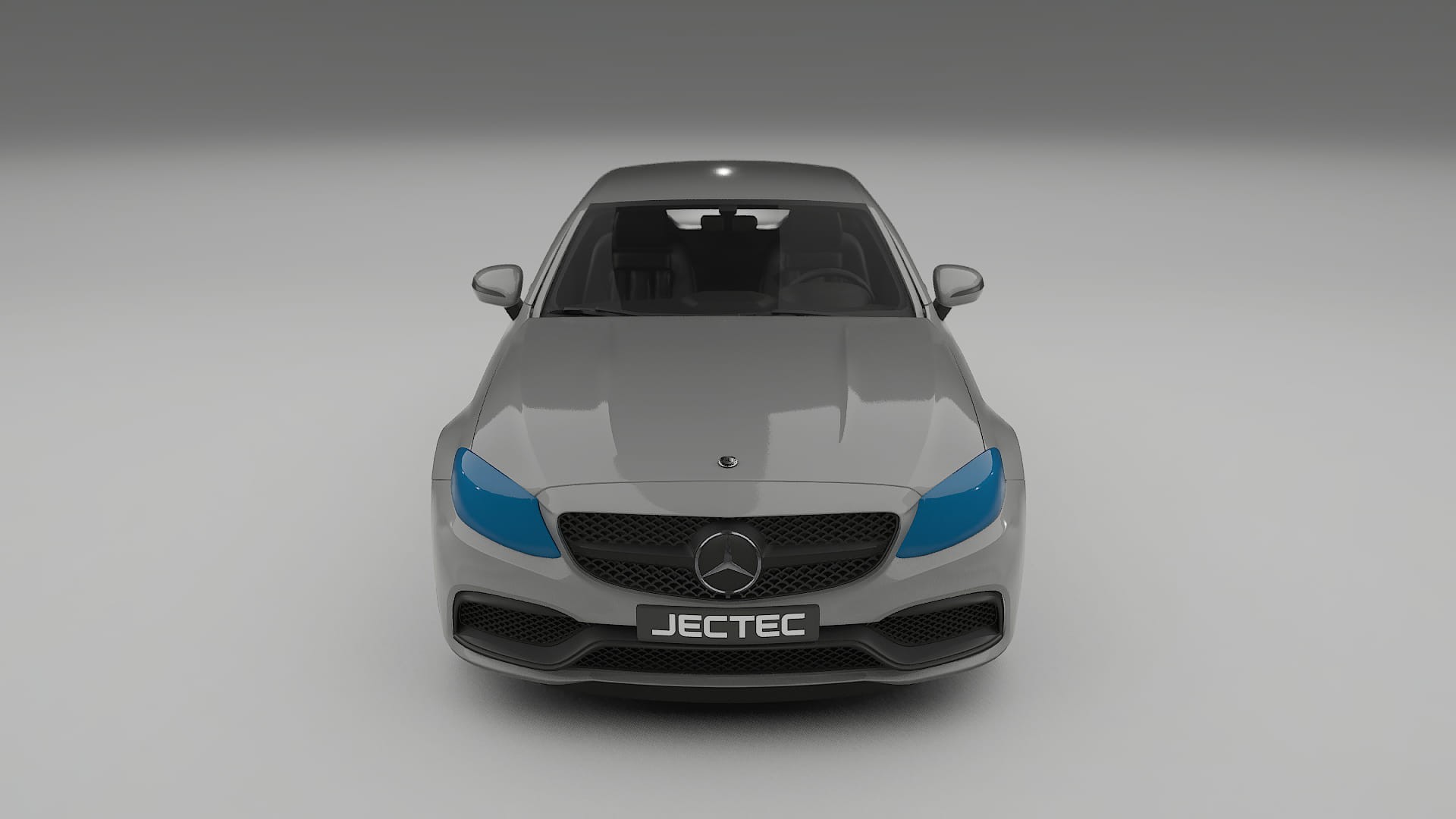 Mercedes C63 AMG W205 Coupe Lakbeschermingsfolie | CrystalGuard Transparante TPU PPF Voorkant Beschermingskit