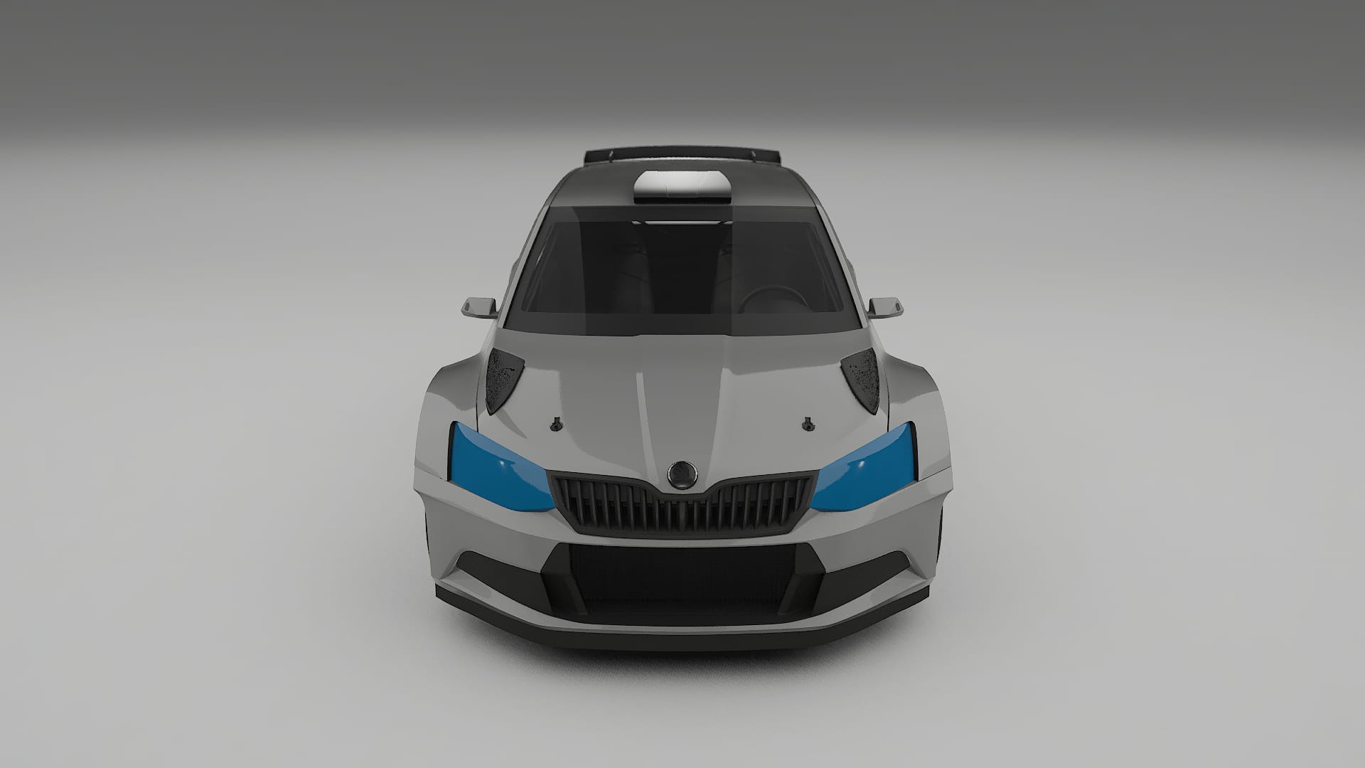 Škoda Fabia R5 6V Lakbeschermingsfolie | CrystalGuard Transparante TPU PPF Voorkant Beschermingskit