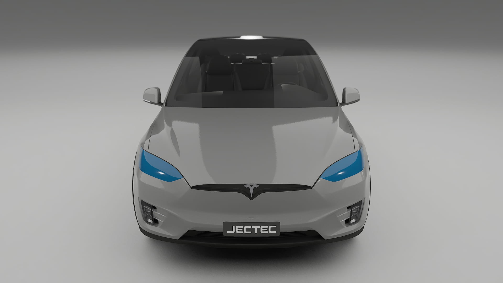 Tesla Model-X Lakbeschermingsfolie | CrystalGuard Transparante TPU PPF Voorkant Beschermingskit
