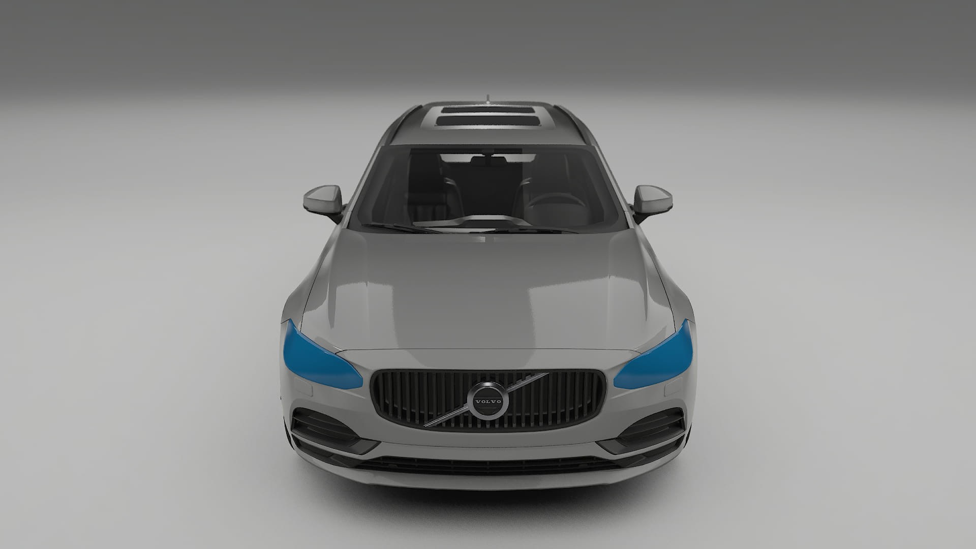 Volvo V90 P5 Lakbeschermingsfolie | CrystalGuard Transparante TPU PPF Voorkant Beschermingskit