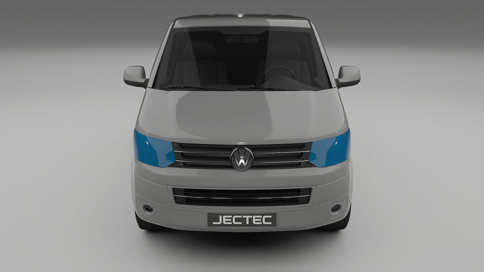 VW Transporter T5 Caravelle Lakbeschermingsfolie | CrystalGuard Transparante TPU PPF Voorkant Beschermingskit