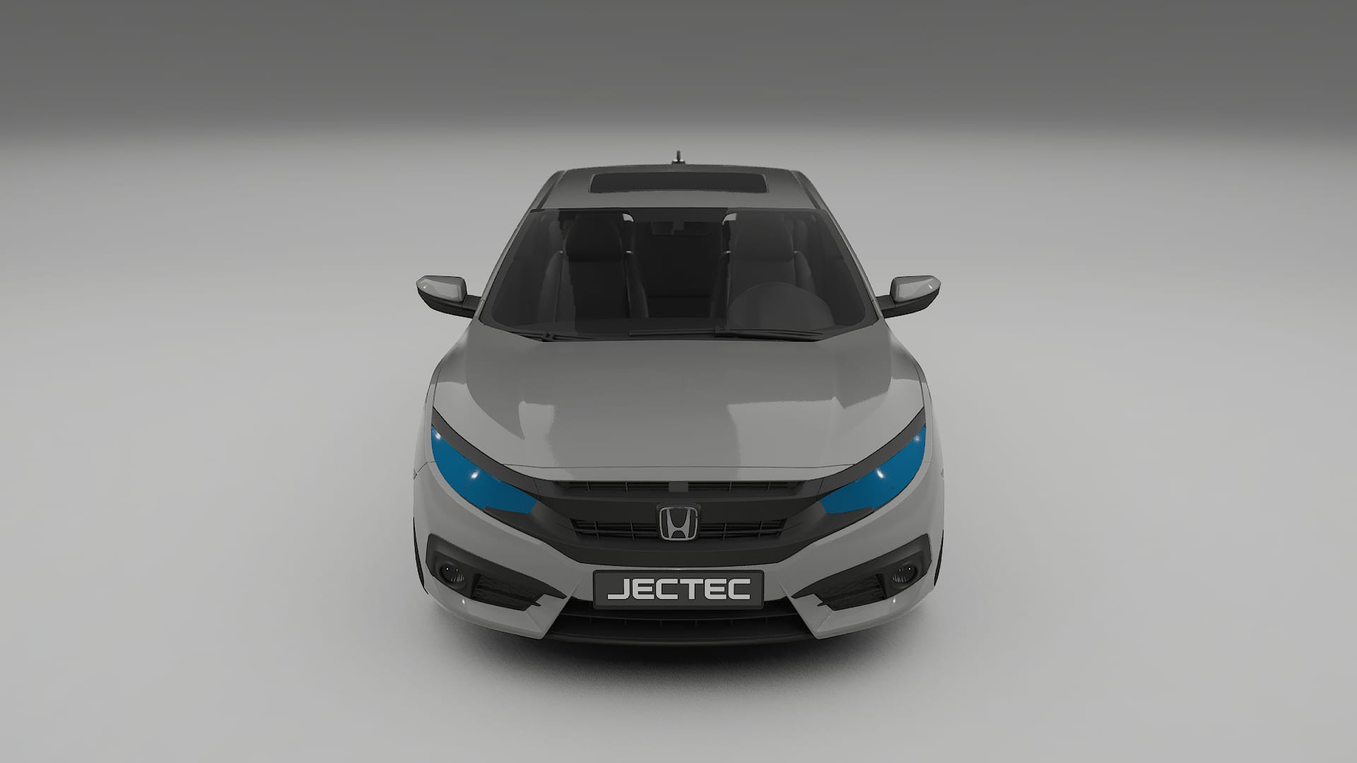 Honda Civic coupe prefacelift pre-LCI Lakbeschermingsfolie | CrystalGuard Transparante TPU PPF Voorkant Beschermingskit