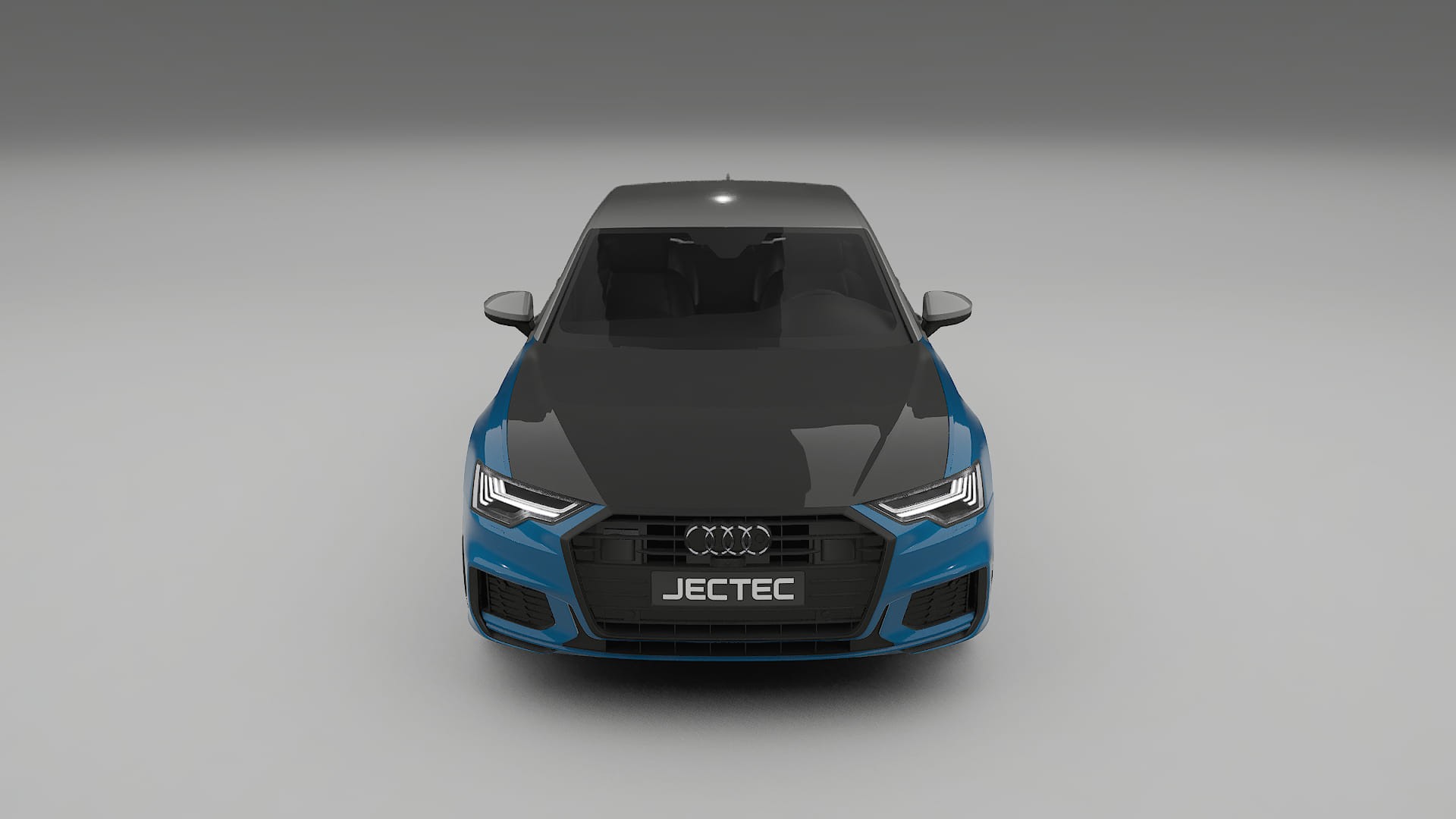 Lakbeschermingsfolie Audi A6 S-Line C8 | CrystalGuard Voorkit met Carbon Motorkap